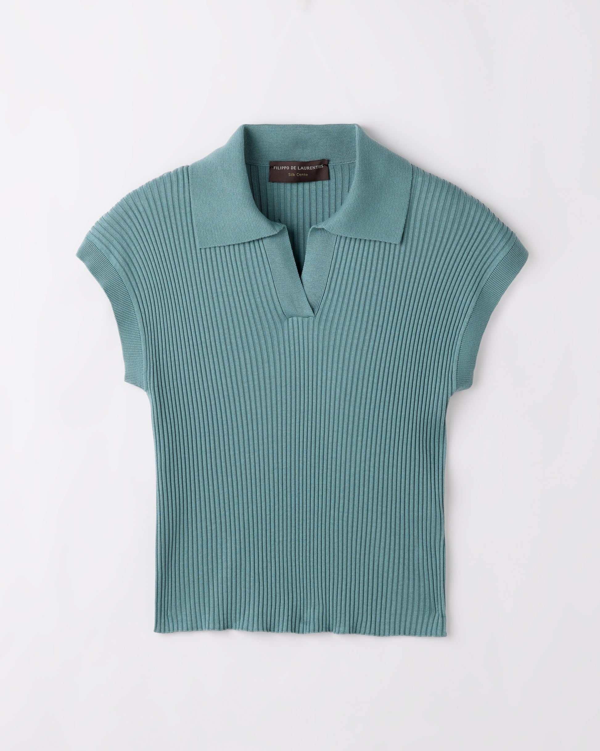 Maglia a polo Azzurro cielo | Filippo De Laurentiis