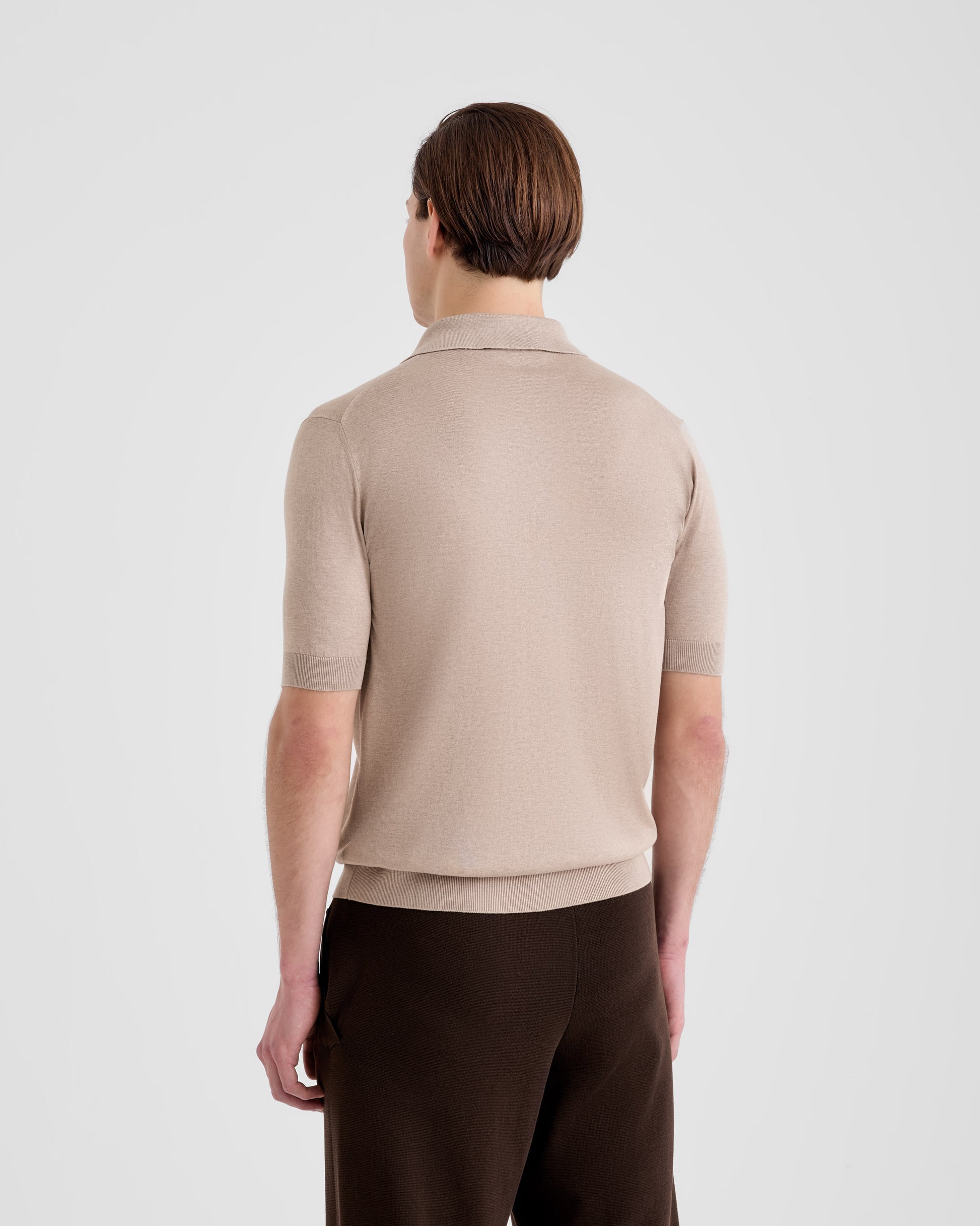 Maglia a polo Beige chiaro | Filippo De Laurentiis