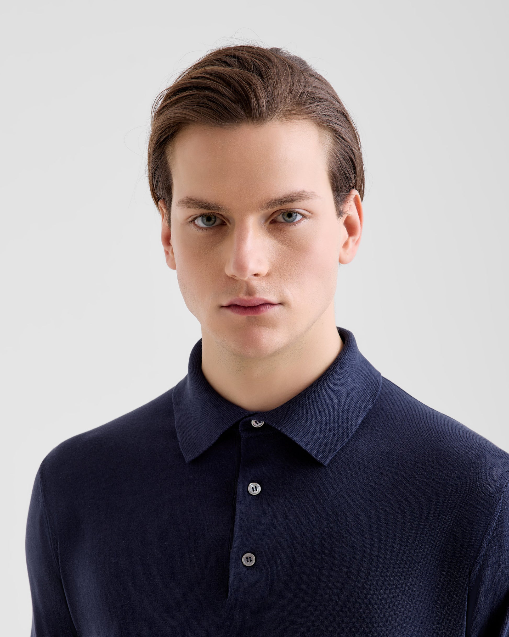 Maglia a polo Navy | Filippo De Laurentiis