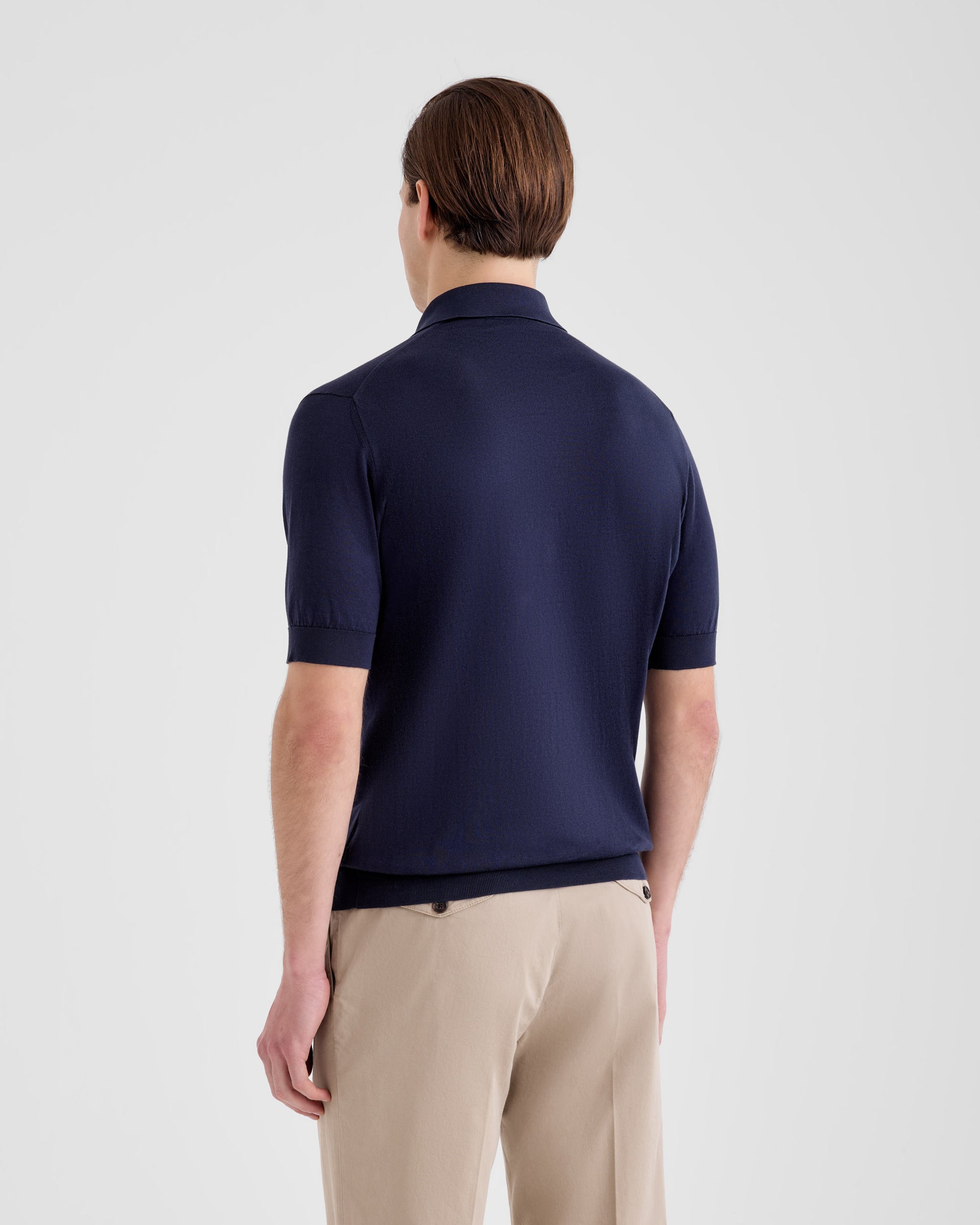 Maglia a polo Navy | Filippo De Laurentiis