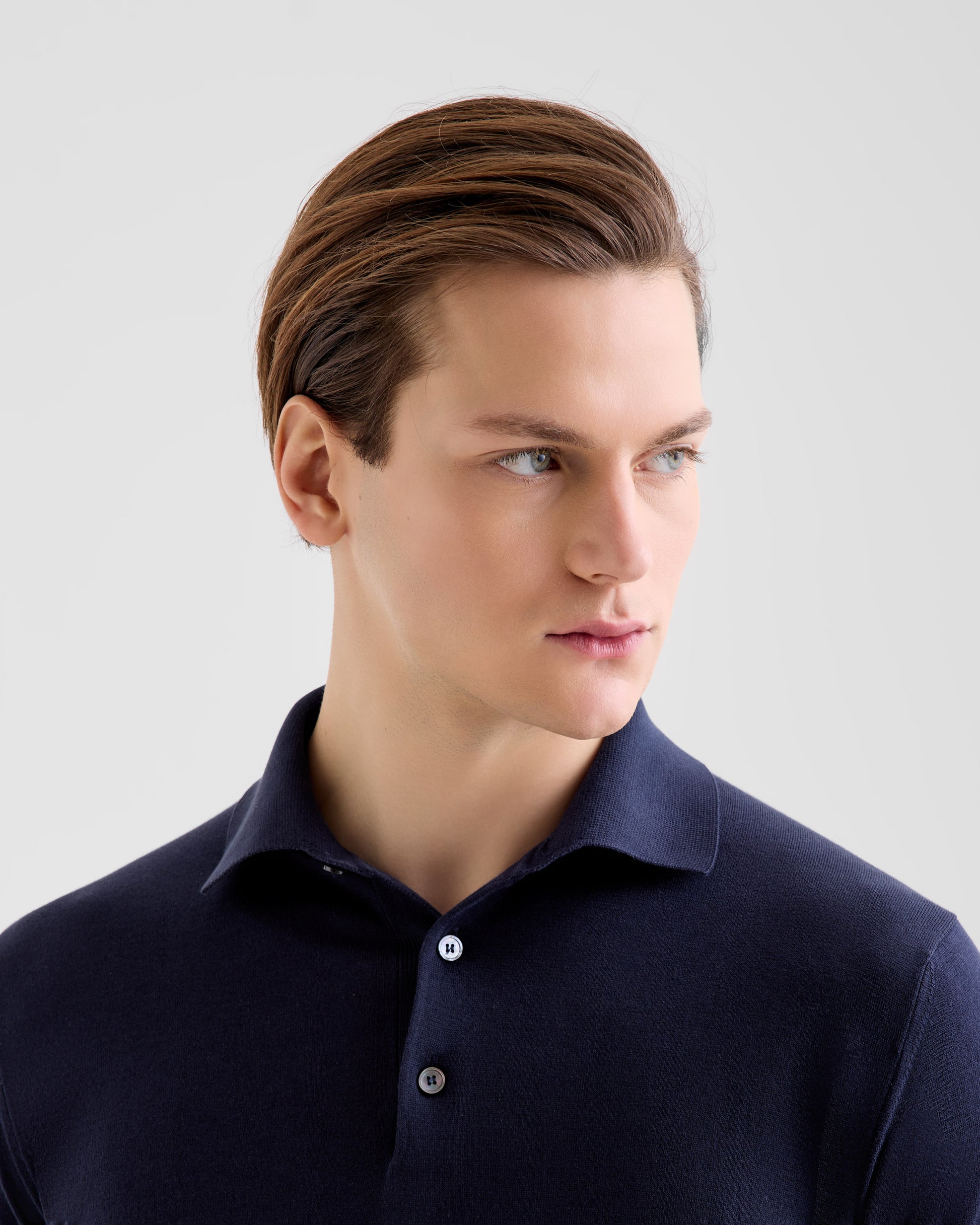 Maglia a polo Navy | Filippo De Laurentiis