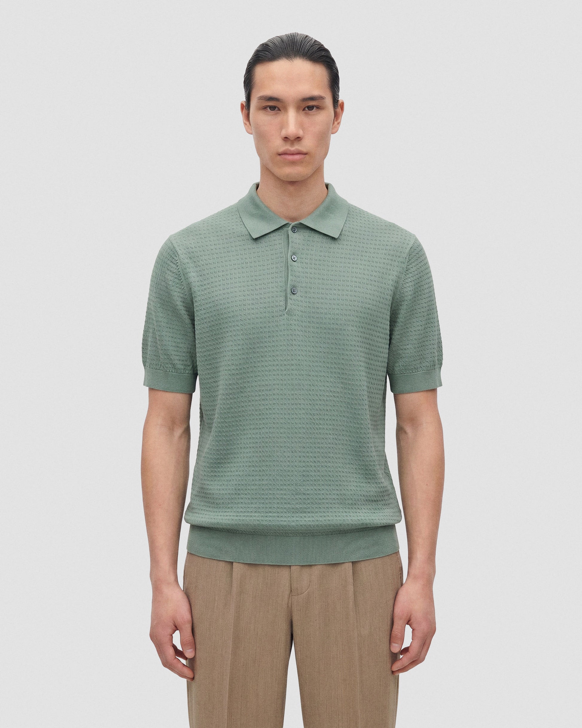 Maglia a polo Salvia | Filippo De Laurentiis