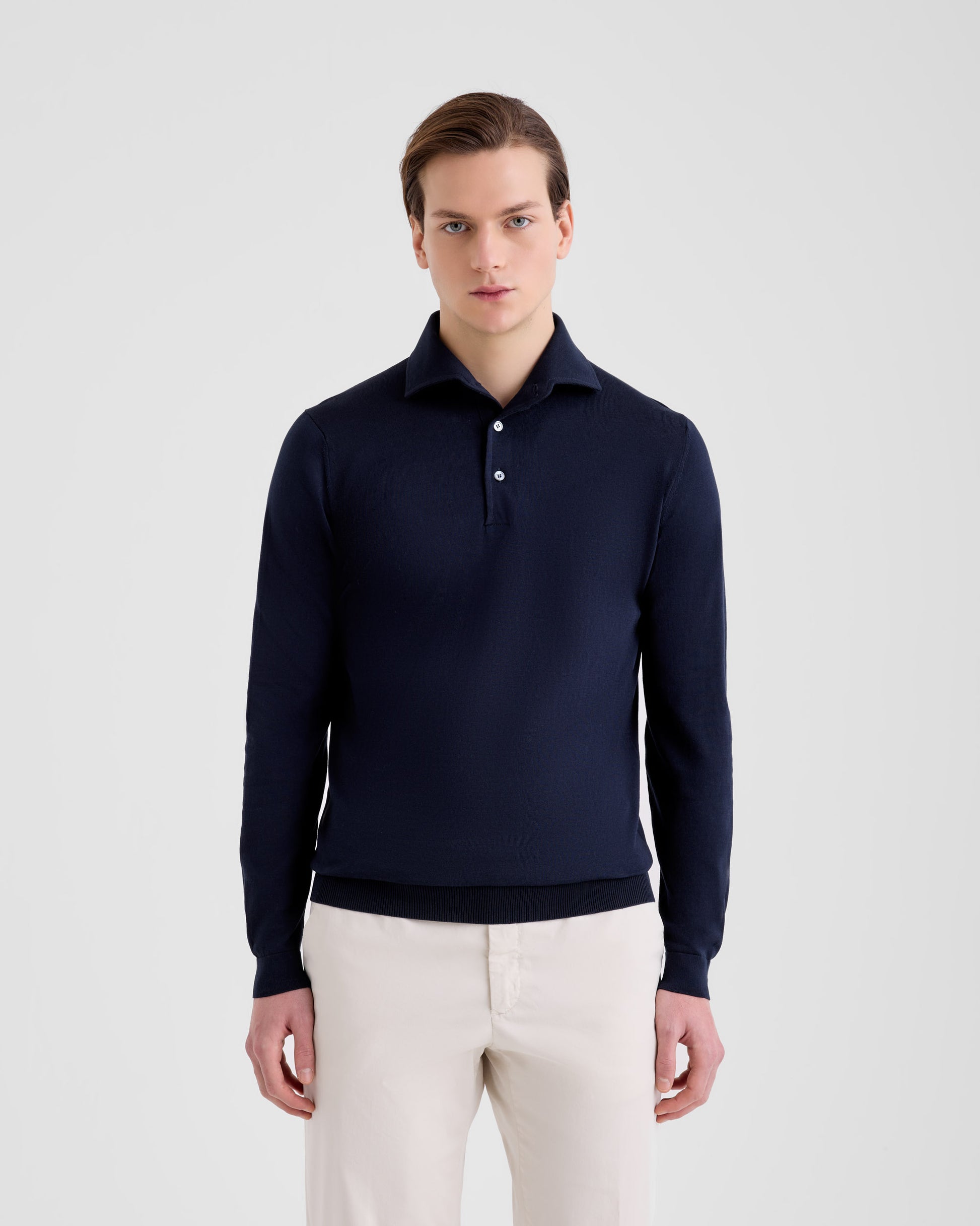 Maglia a polo Navy | Filippo De Laurentiis
