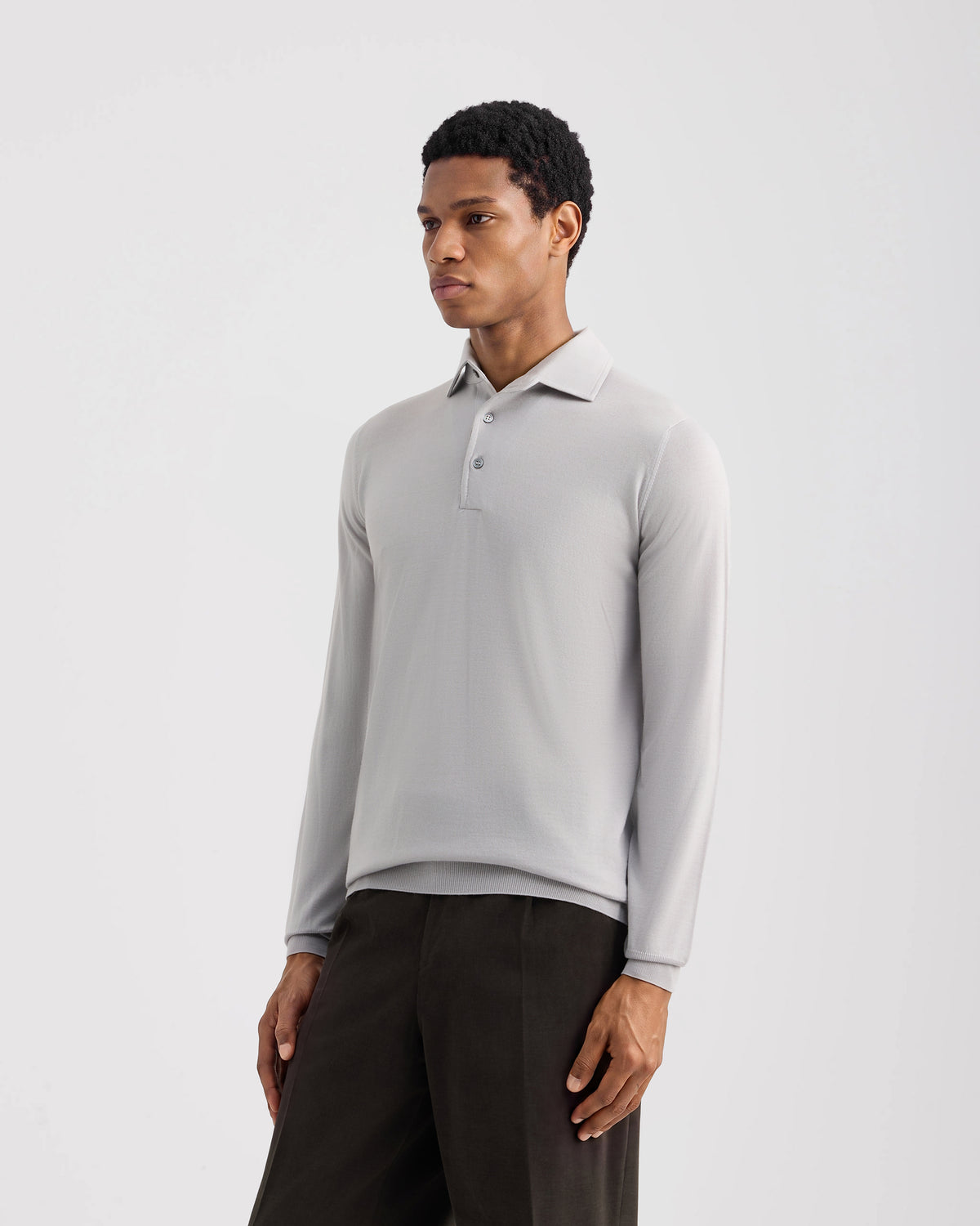 Polo paramontura manica lunga