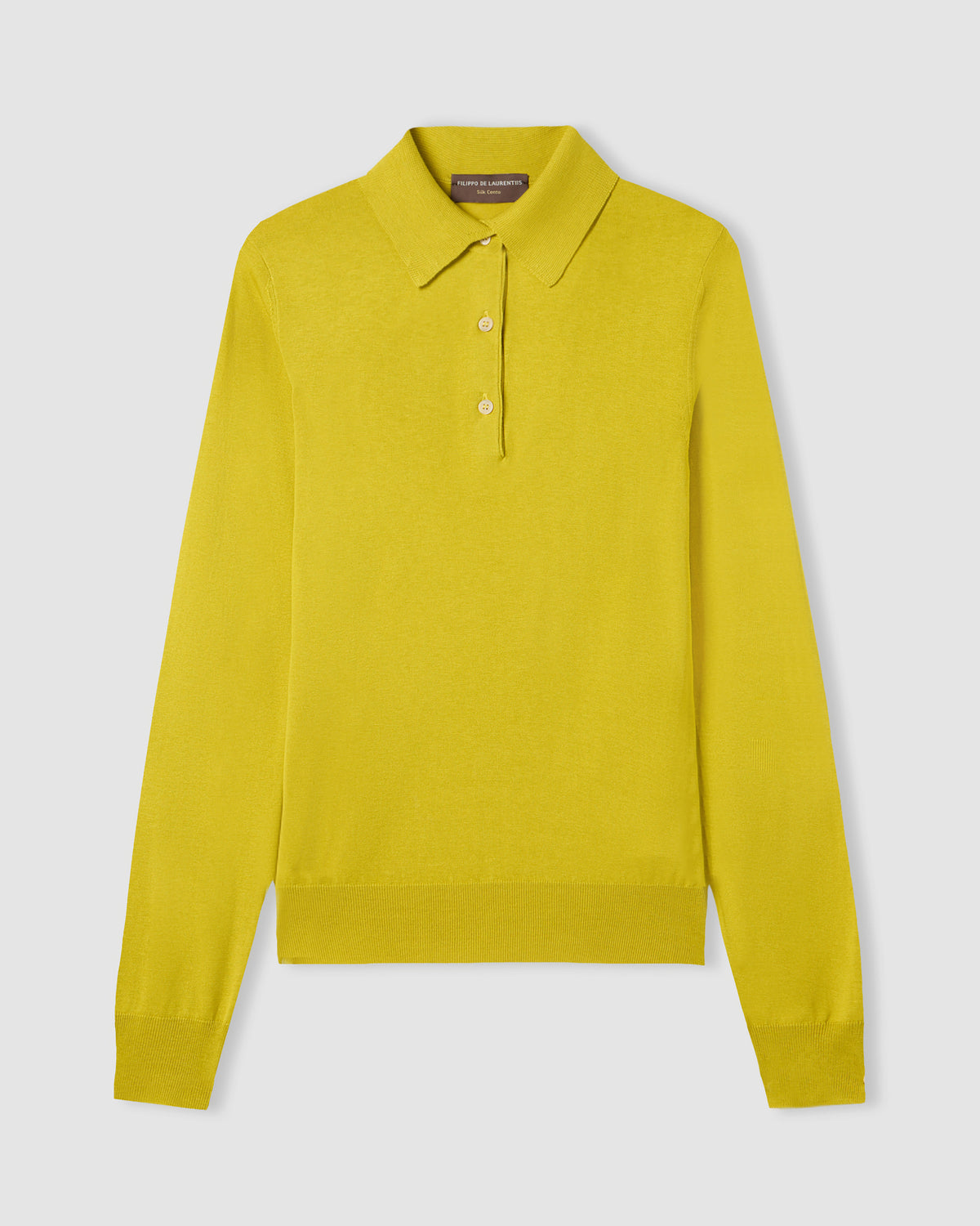 Long-sleeved polo shirt