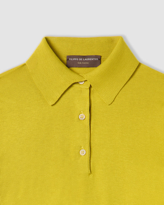 Long-sleeved polo shirt LEMON | Filippo De Laurentiis