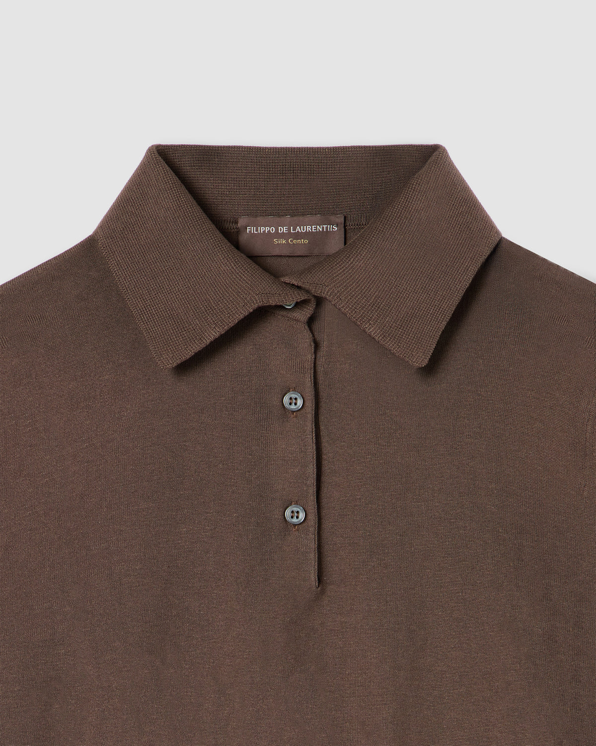Long-sleeved polo shirt