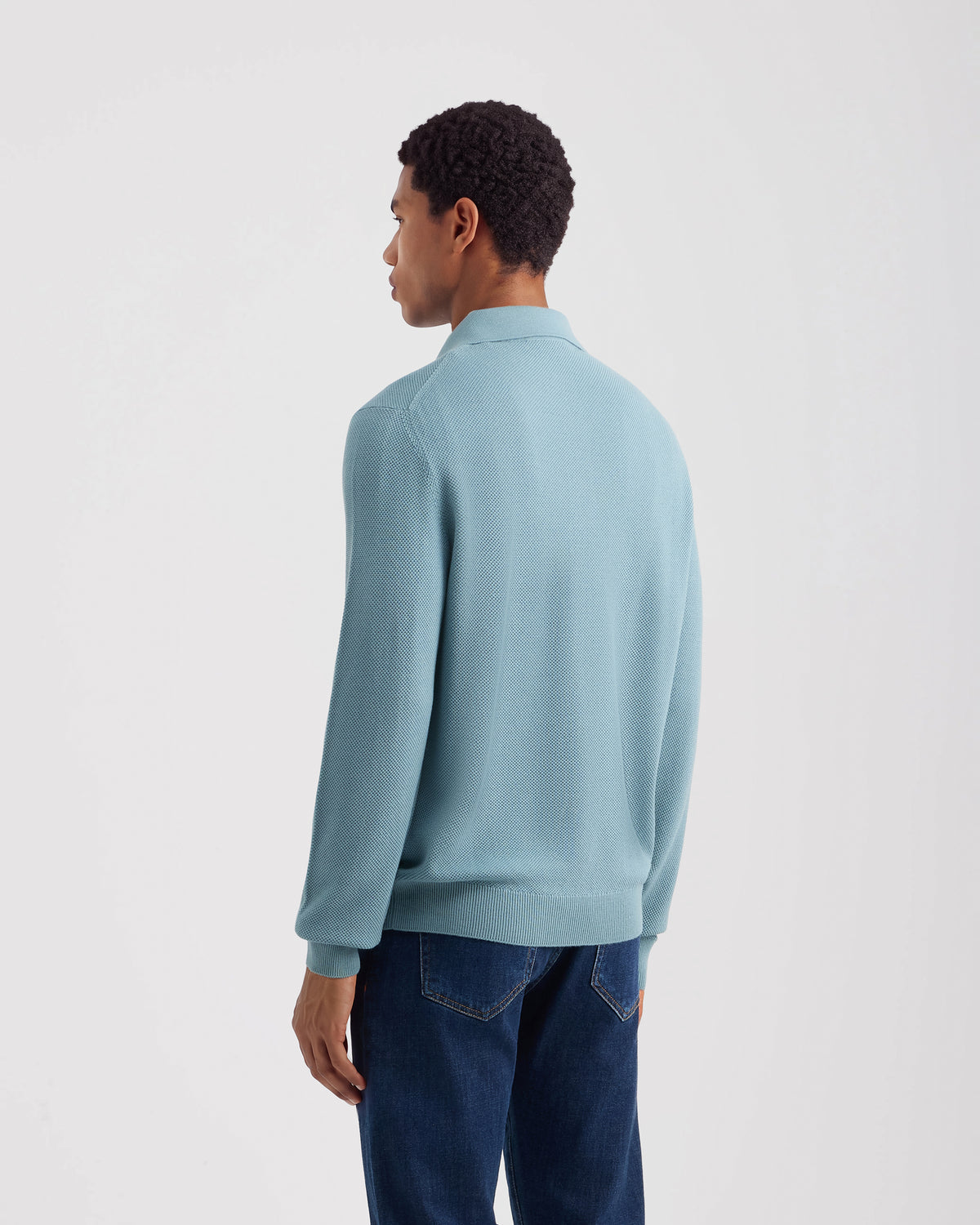 Long sleeve polo shirt SENECIO | Filippo De Laurentiis