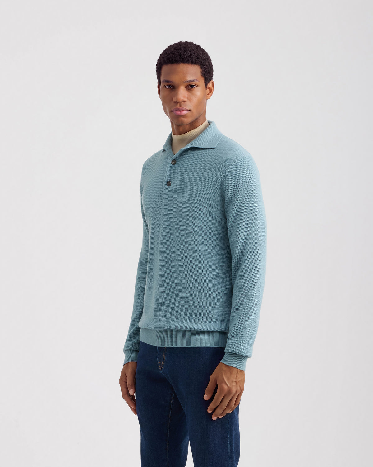 Long sleeve polo shirt |1003897|