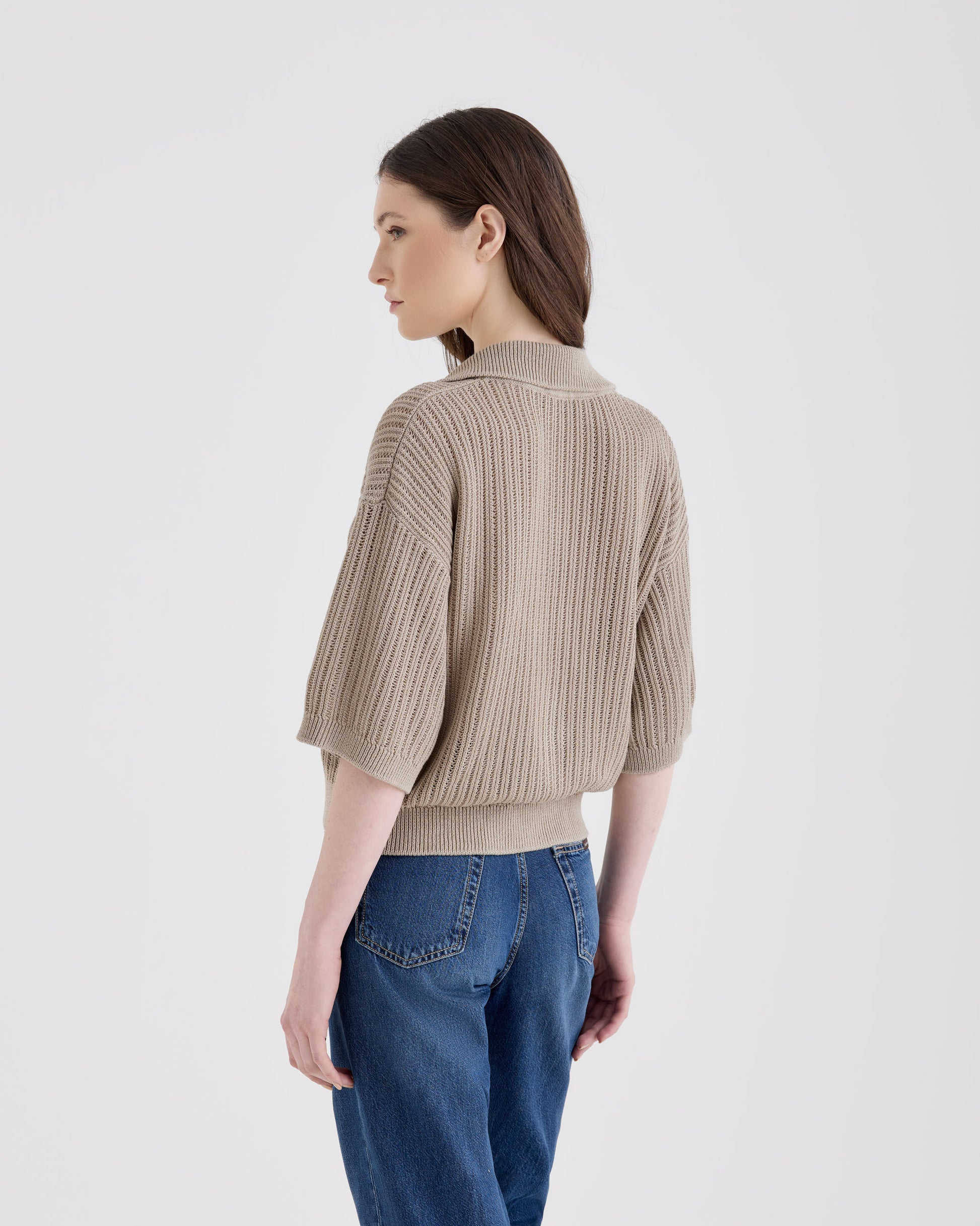 Skipper polo shirt IVORY | Filippo De Laurentiis