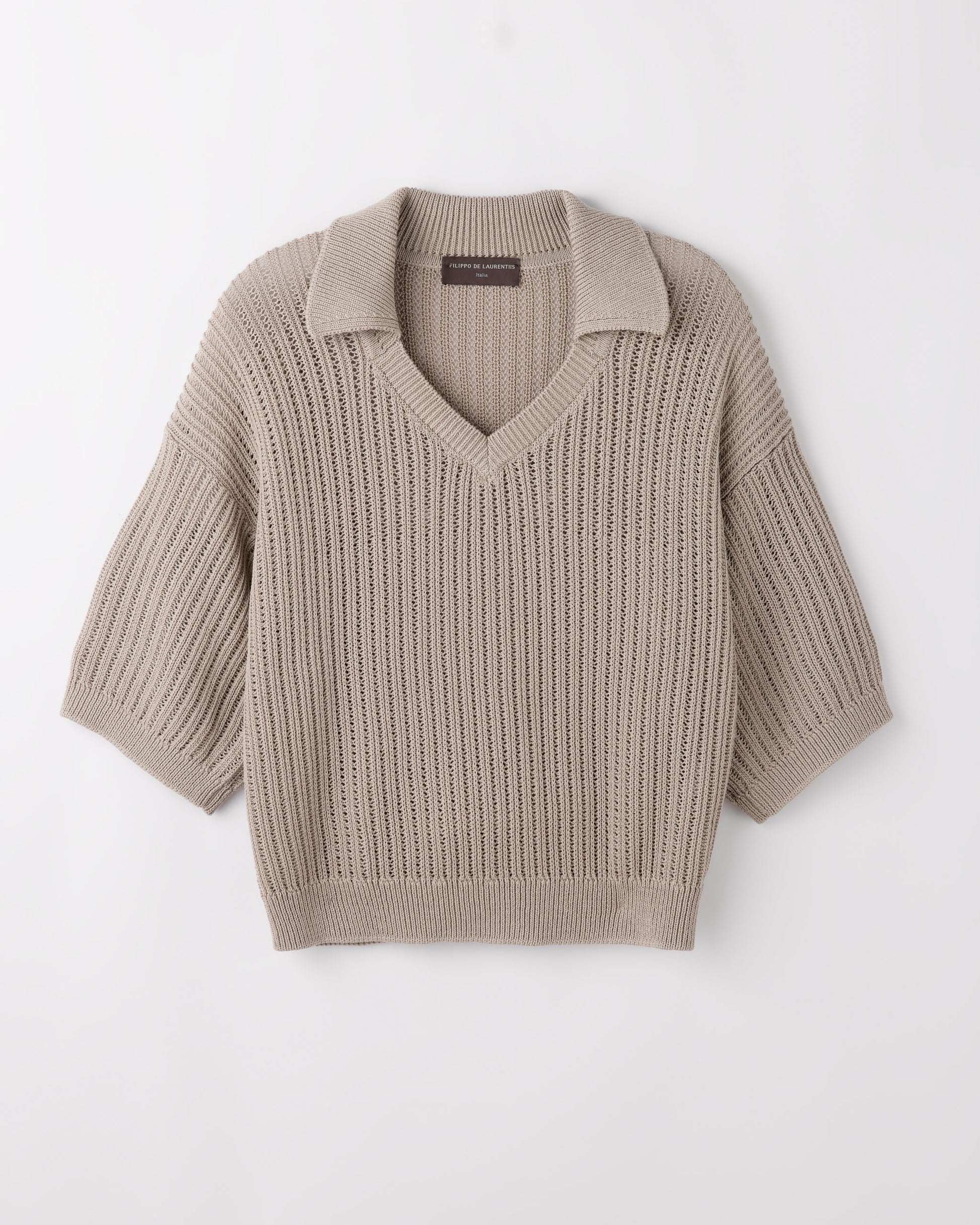 Skipper polo shirt IVORY | Filippo De Laurentiis