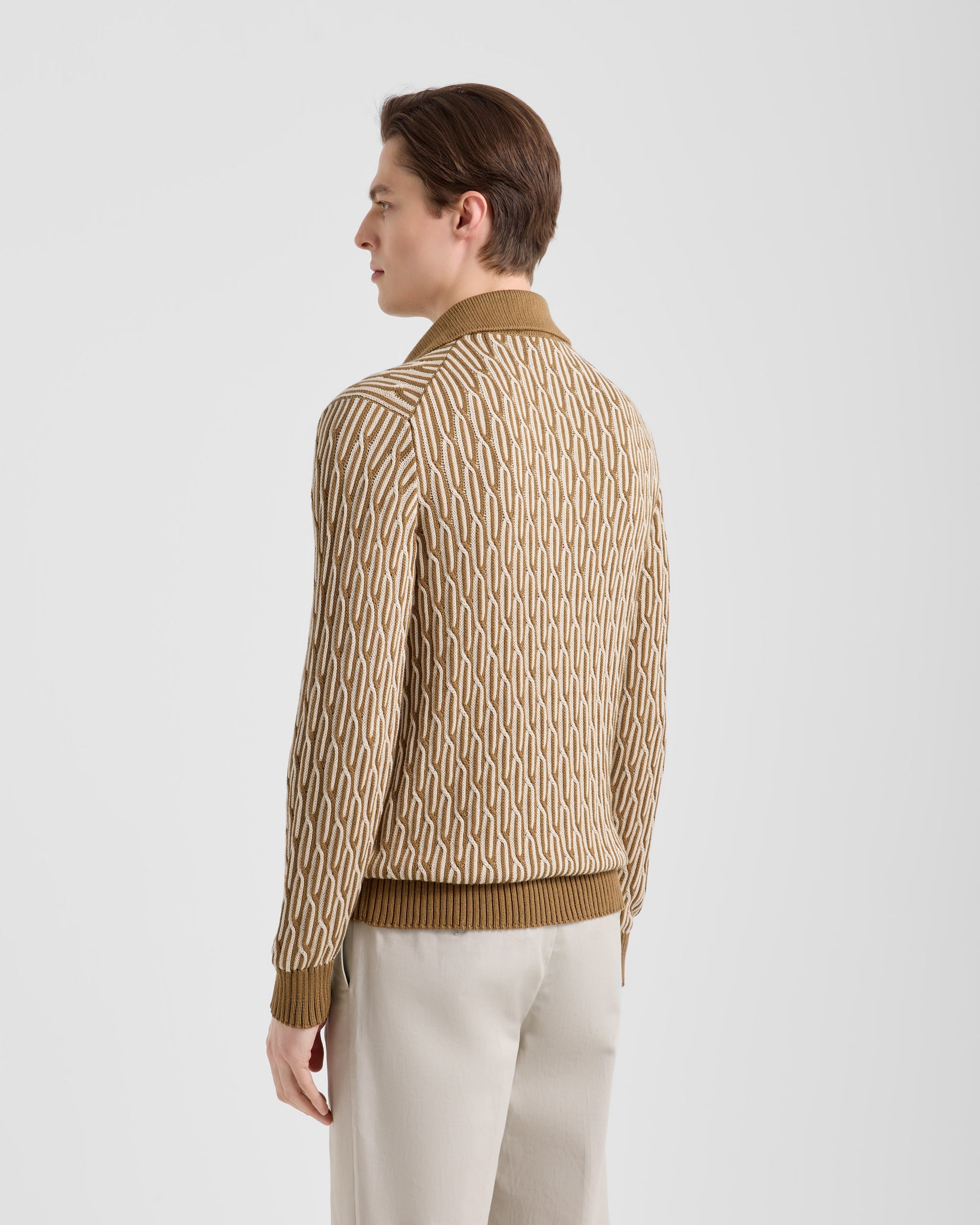 Polo skipper Cammello - beige | Filippo De Laurentiis