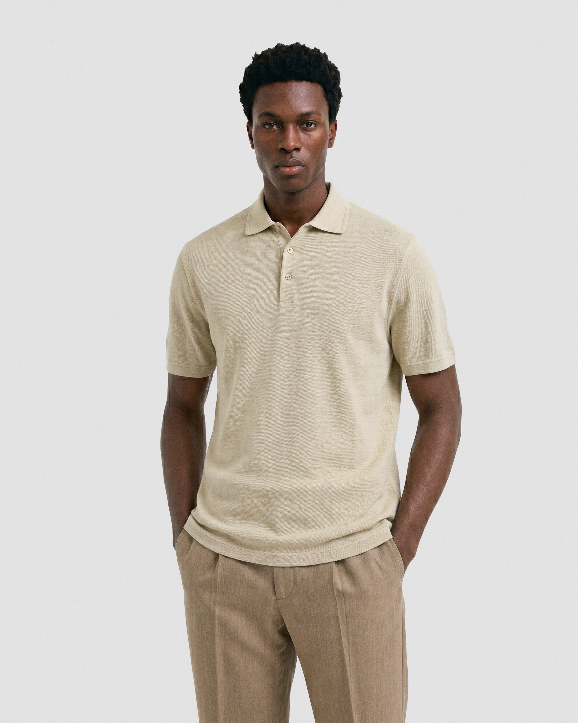 Polo manica corta Ciottolo | Filippo De Laurentiis
