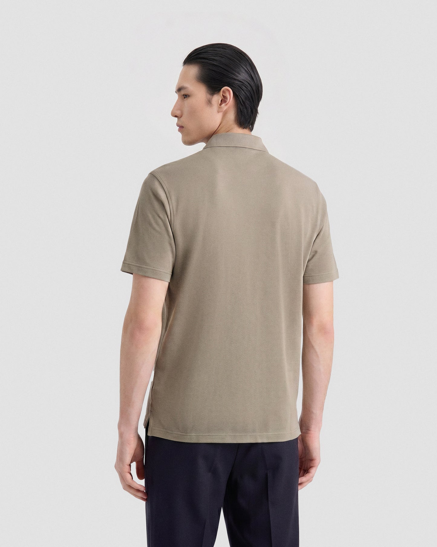 Short sleeve polo sweater |409221|