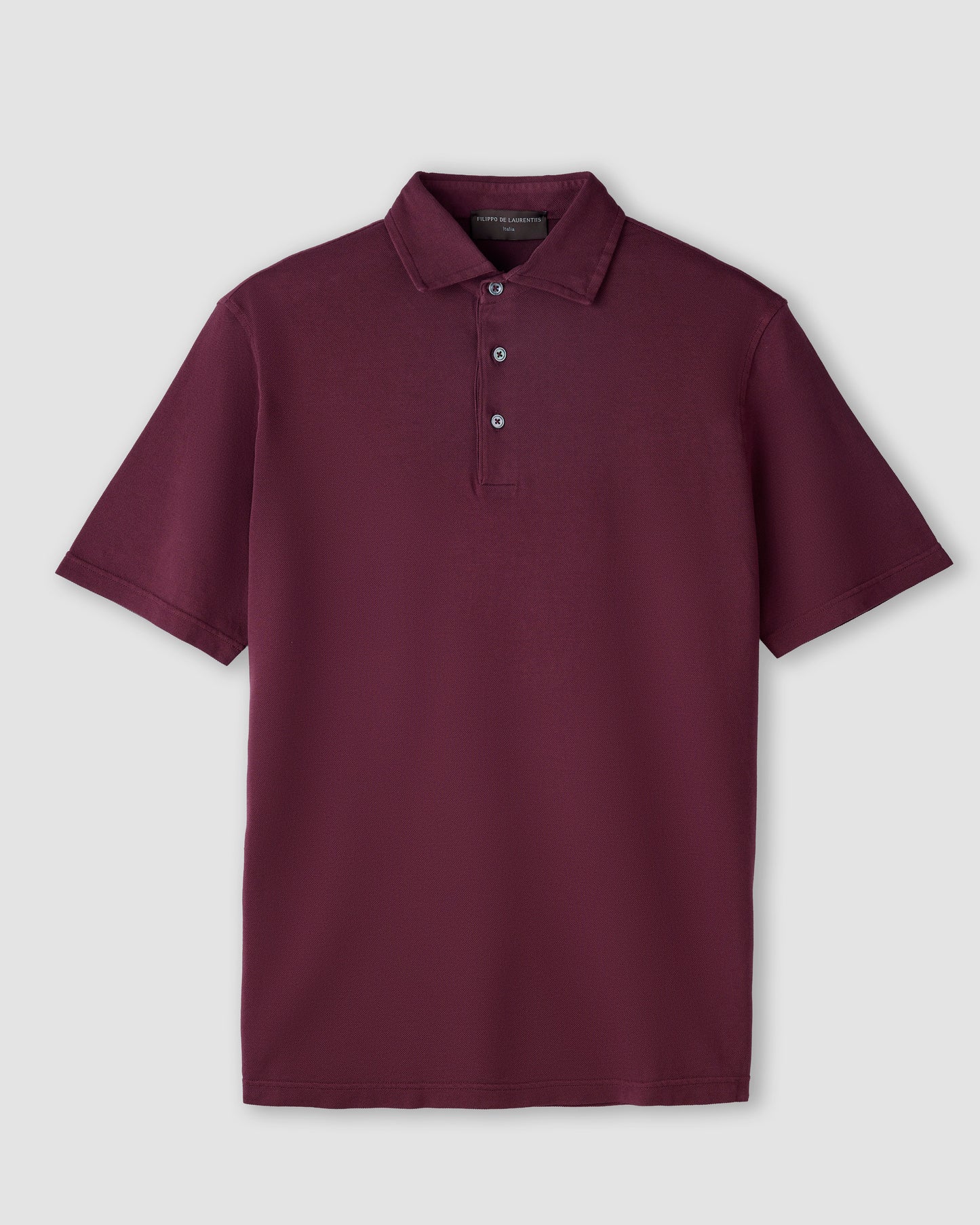 Short sleeve polo sweater