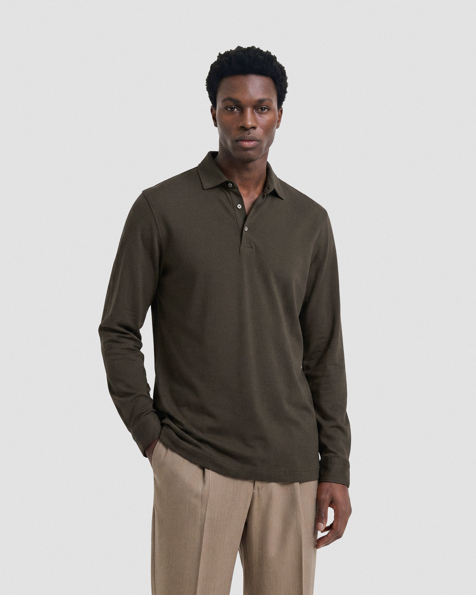 Polo manica lunga Militare | Filippo De Laurentiis