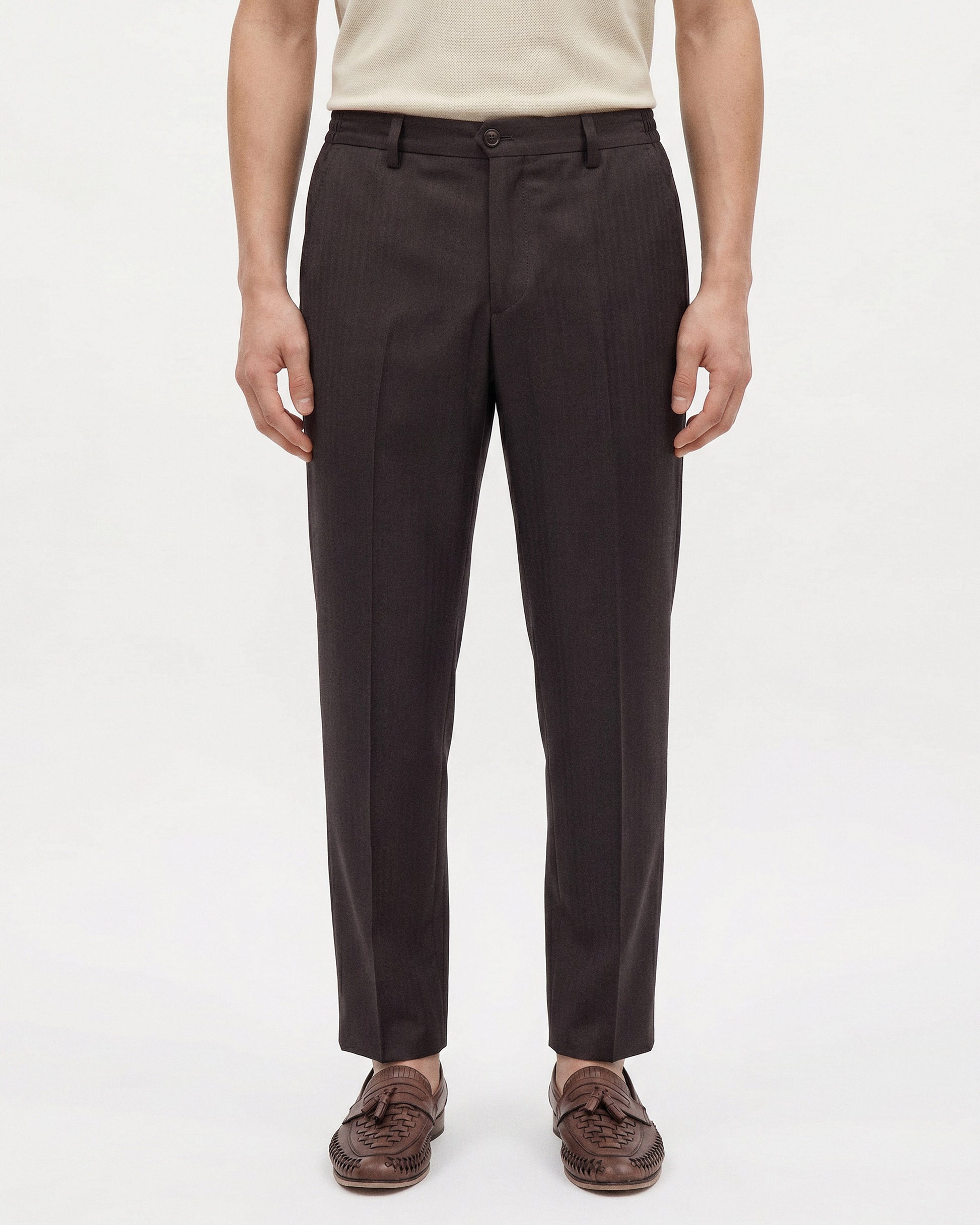 Classic trousers  BROWN | Filippo De Laurentiis