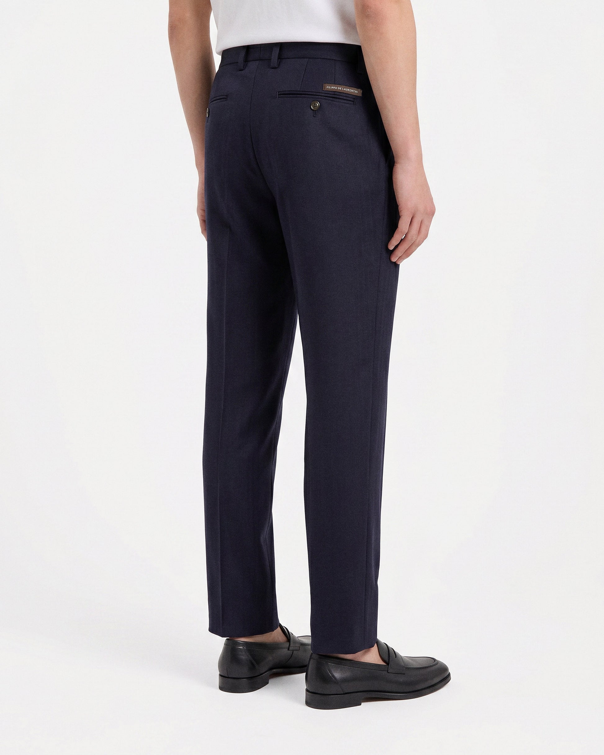 Pantalone classico Blu navy | Filippo De Laurentiis