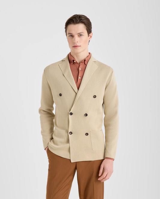 Double-breasted jacket |144922|