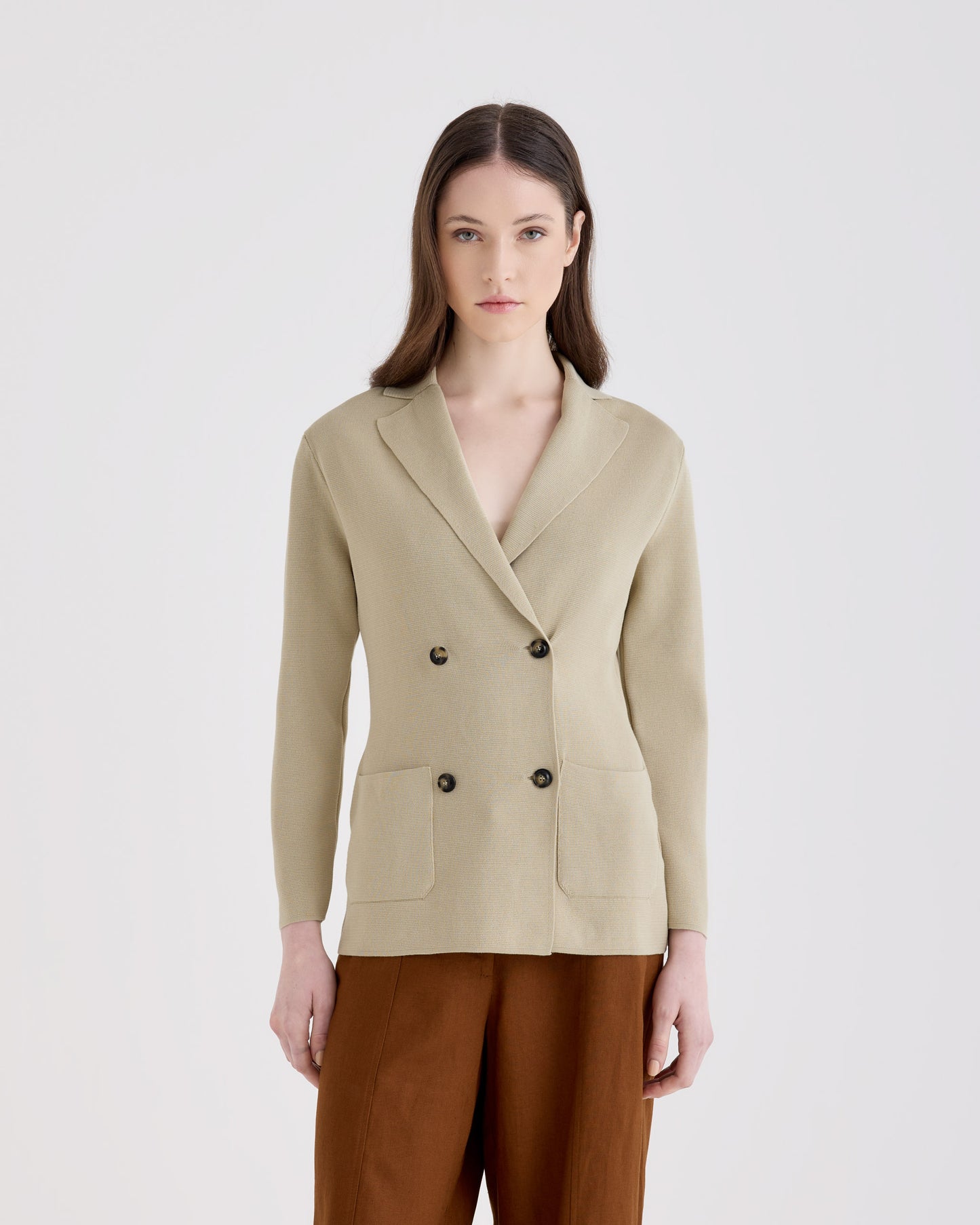 Double breasted blazer |242230|