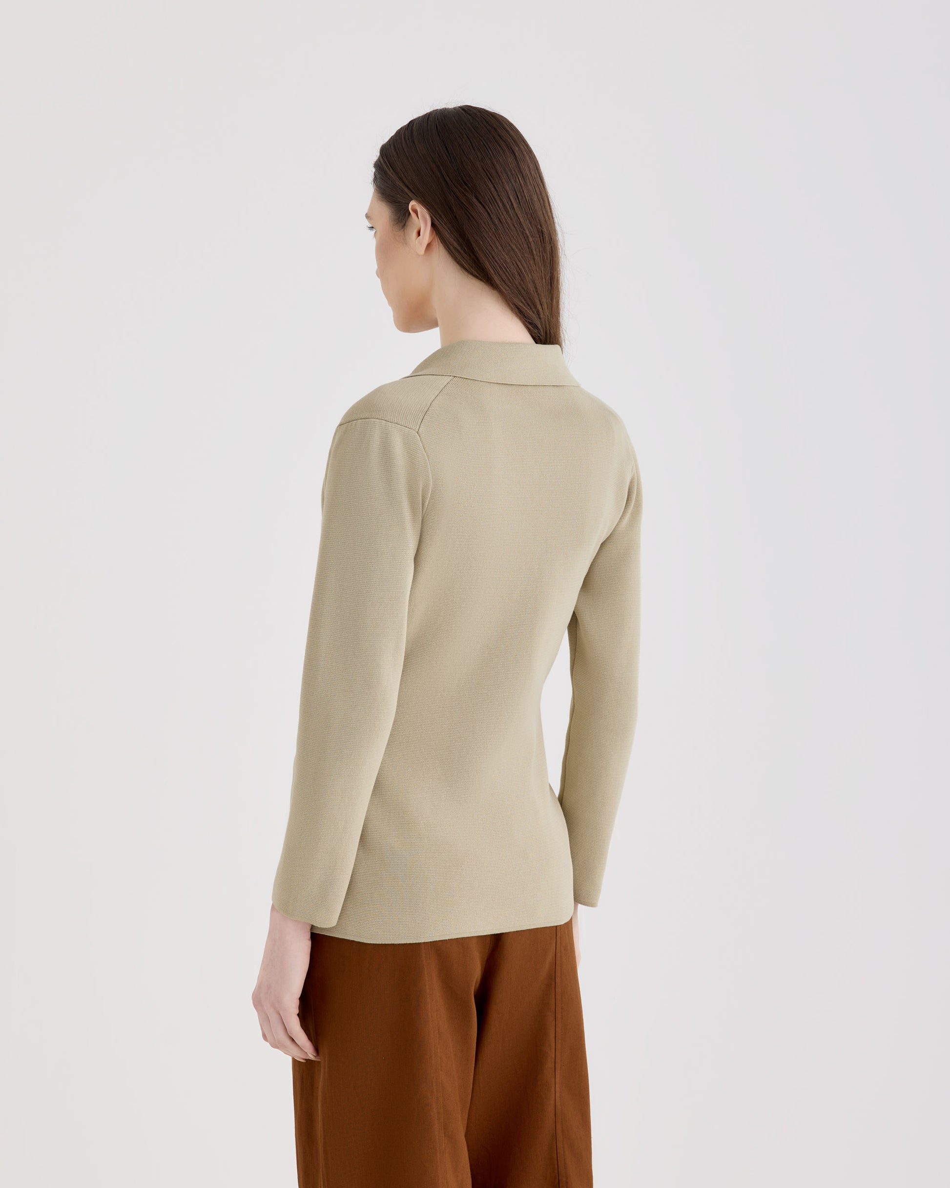 Double breasted blazer SAND | Filippo De Laurentiis