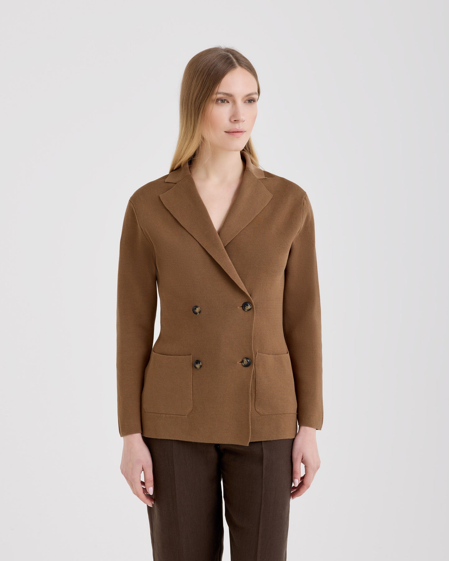 Double breasted blazer |242231|