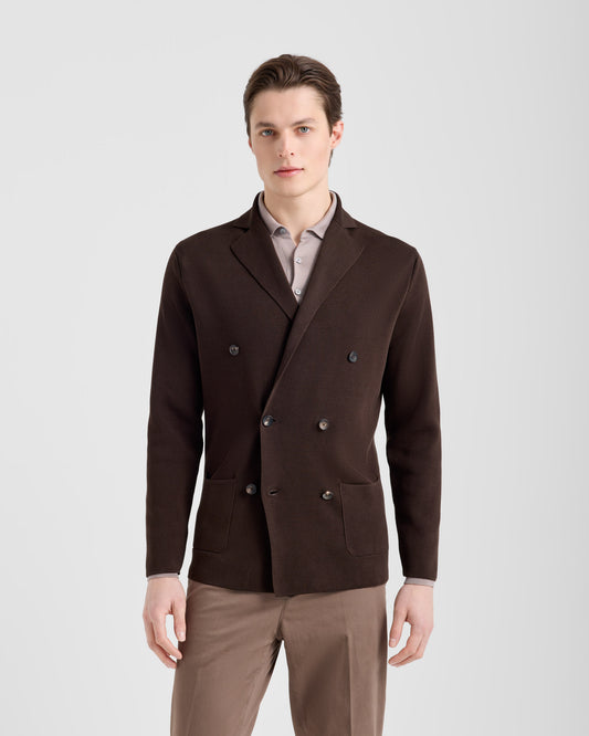 Double-breasted jacket |144923|