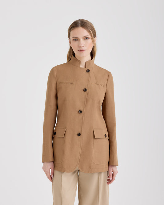 Giacca Sahariana Beige | Filippo De Laurentiis