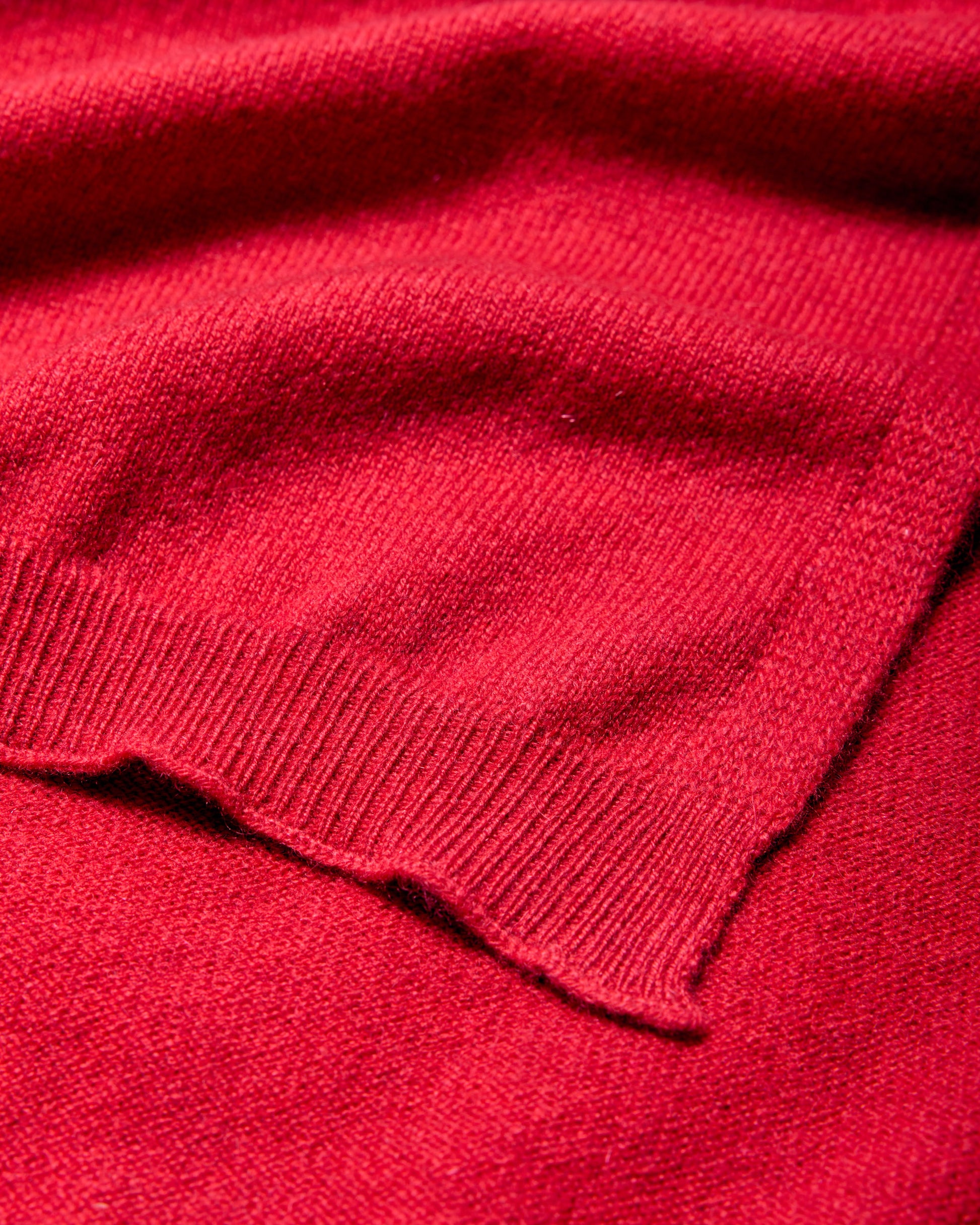 Sciarpa cashmere in rosso fuoco |5192|