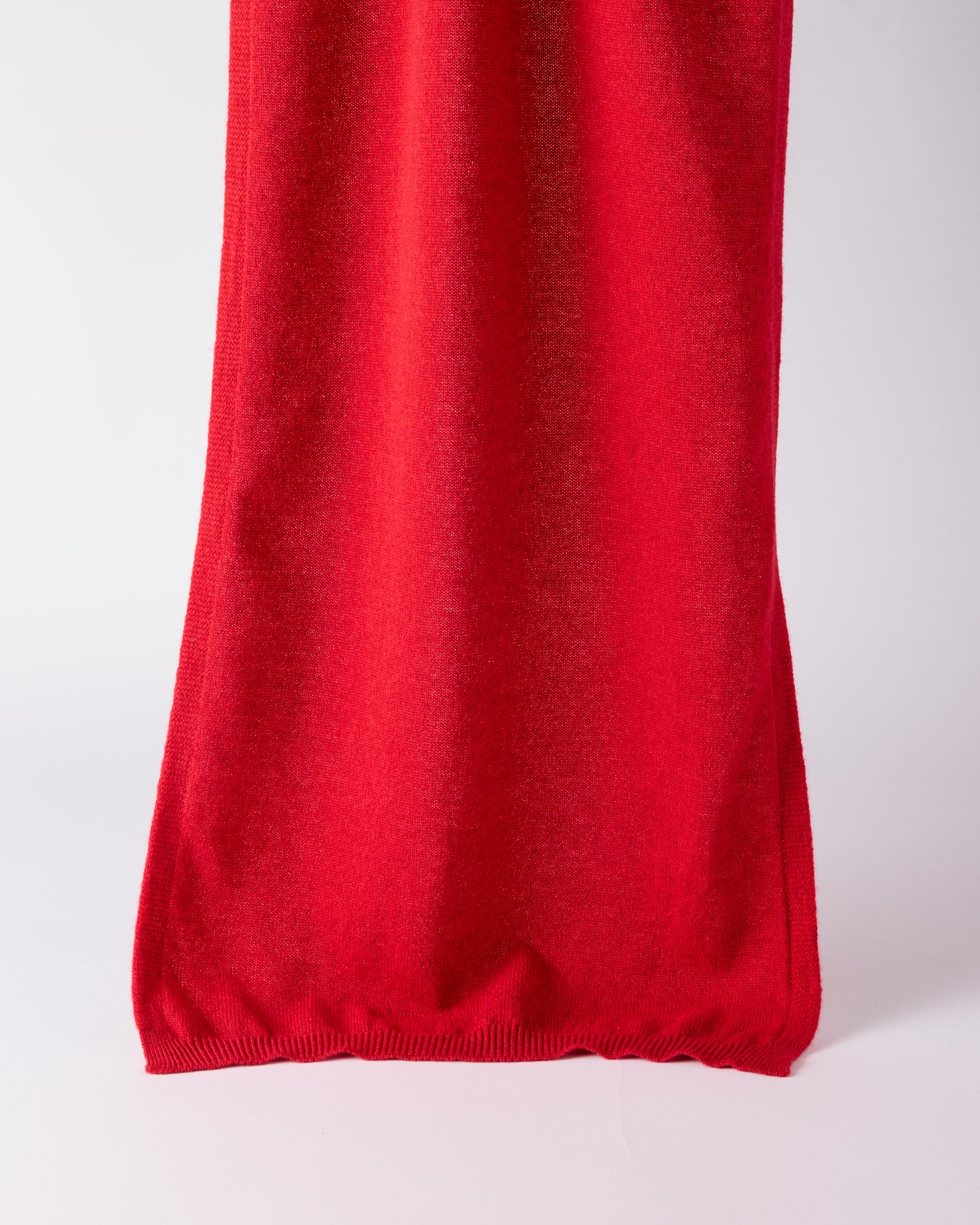 Sciarpa cashmere in rosso fuoco |5271|