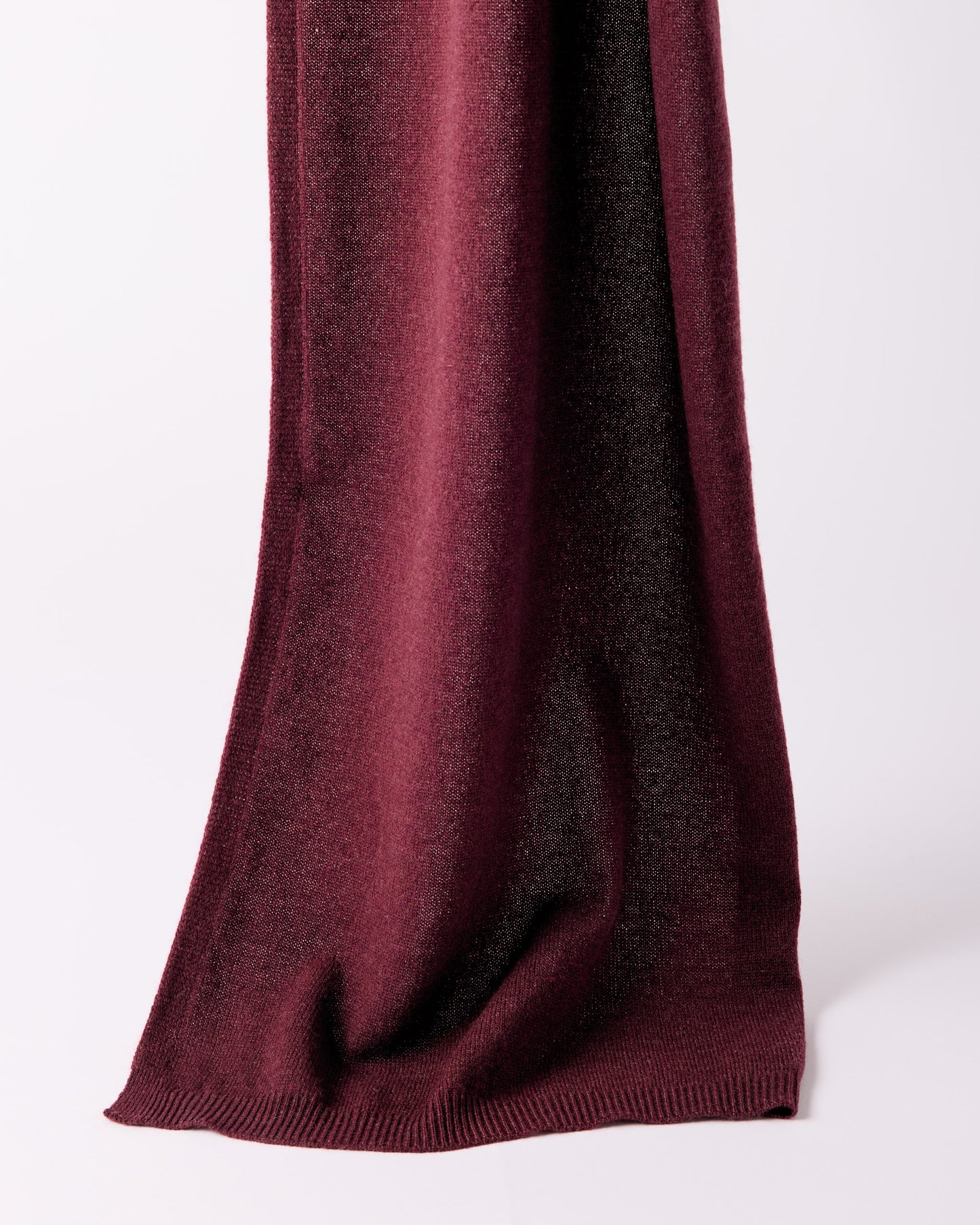 Sciarpa cashmere in bordeaux |5272|