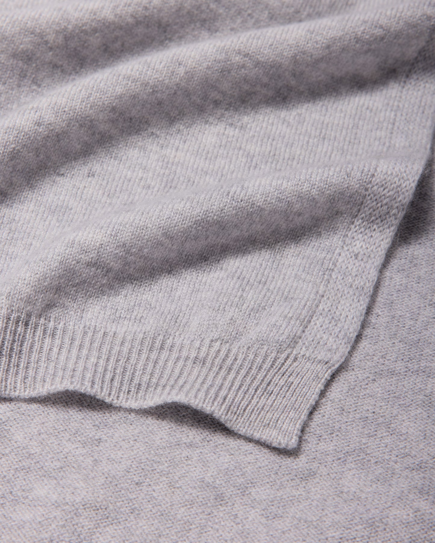 Sciarpa cashmere in platino |5196|