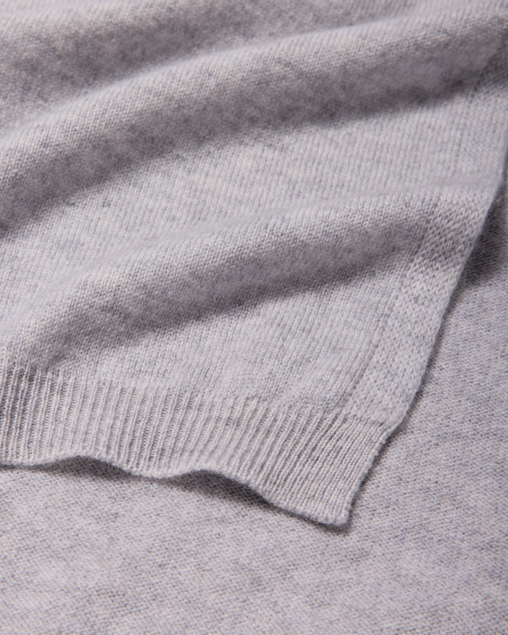 Sciarpa cashmere in platino |5196|