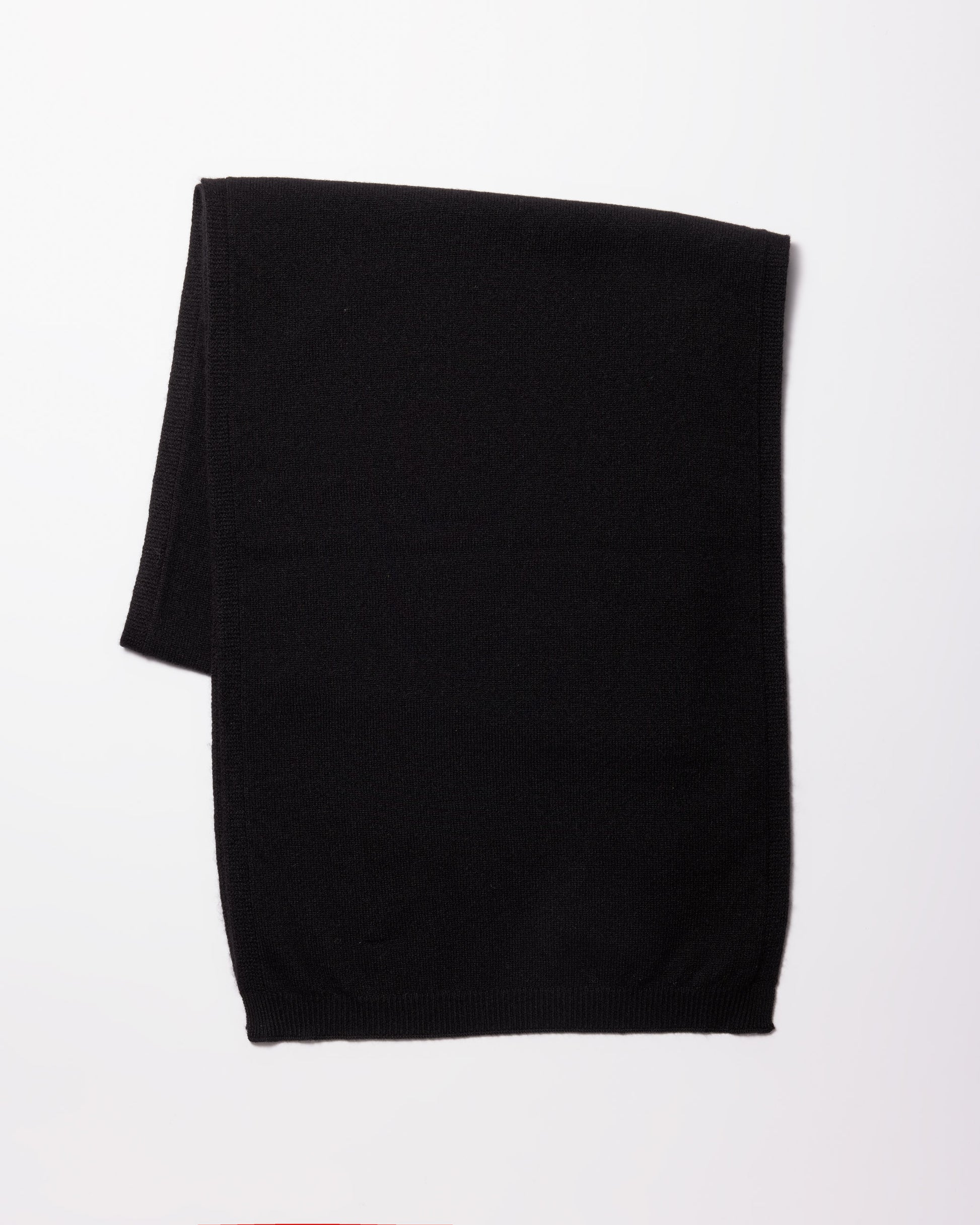 Sciarpa cashmere in nero |5172|