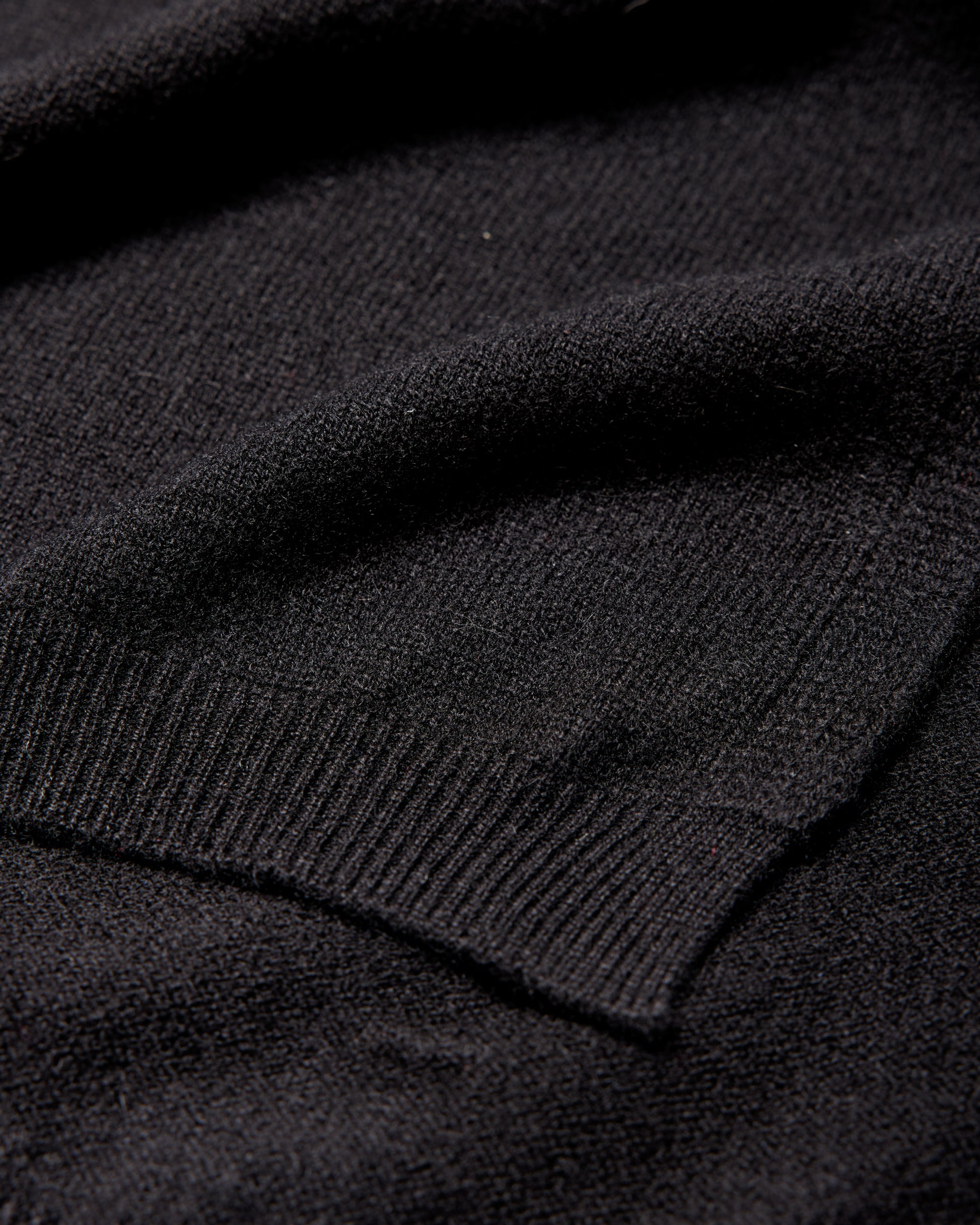 Sciarpa cashmere in nero |5198|