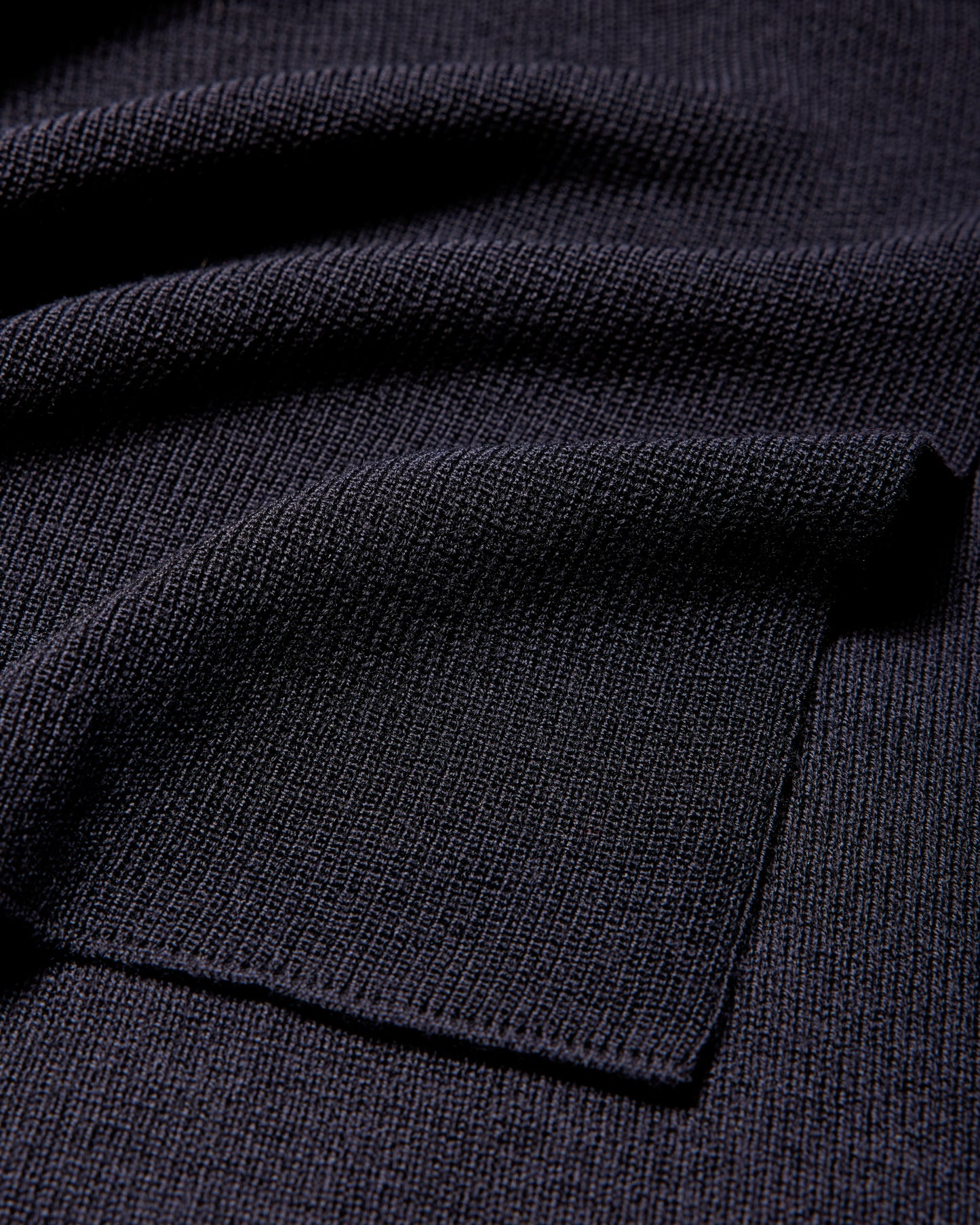 Sciarpa royal merino in navy |5201|