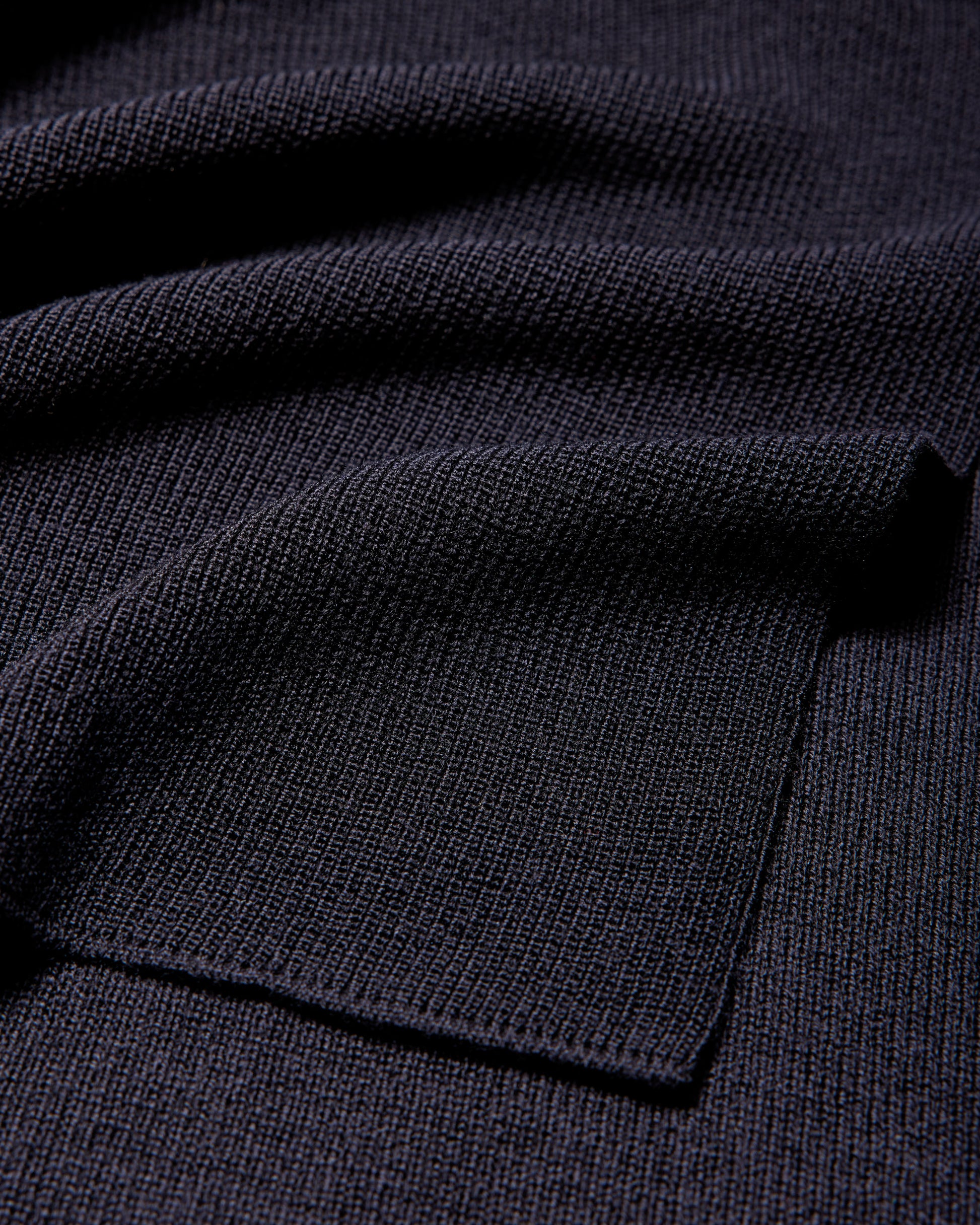 Sciarpa royal merino in navy |5201|