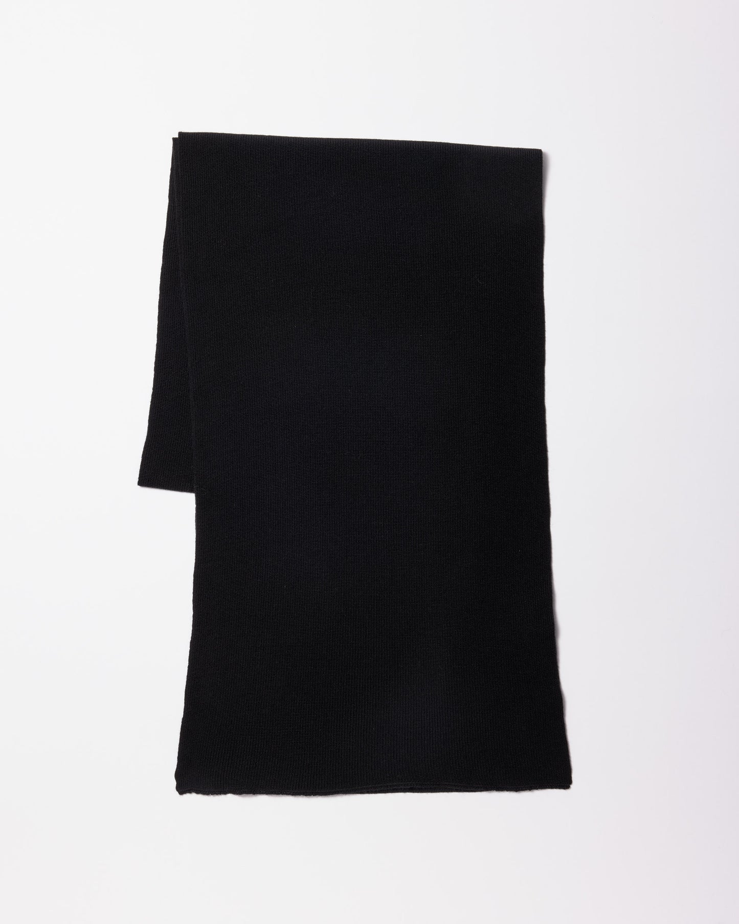 Sciarpa royal merino in nero |5176|