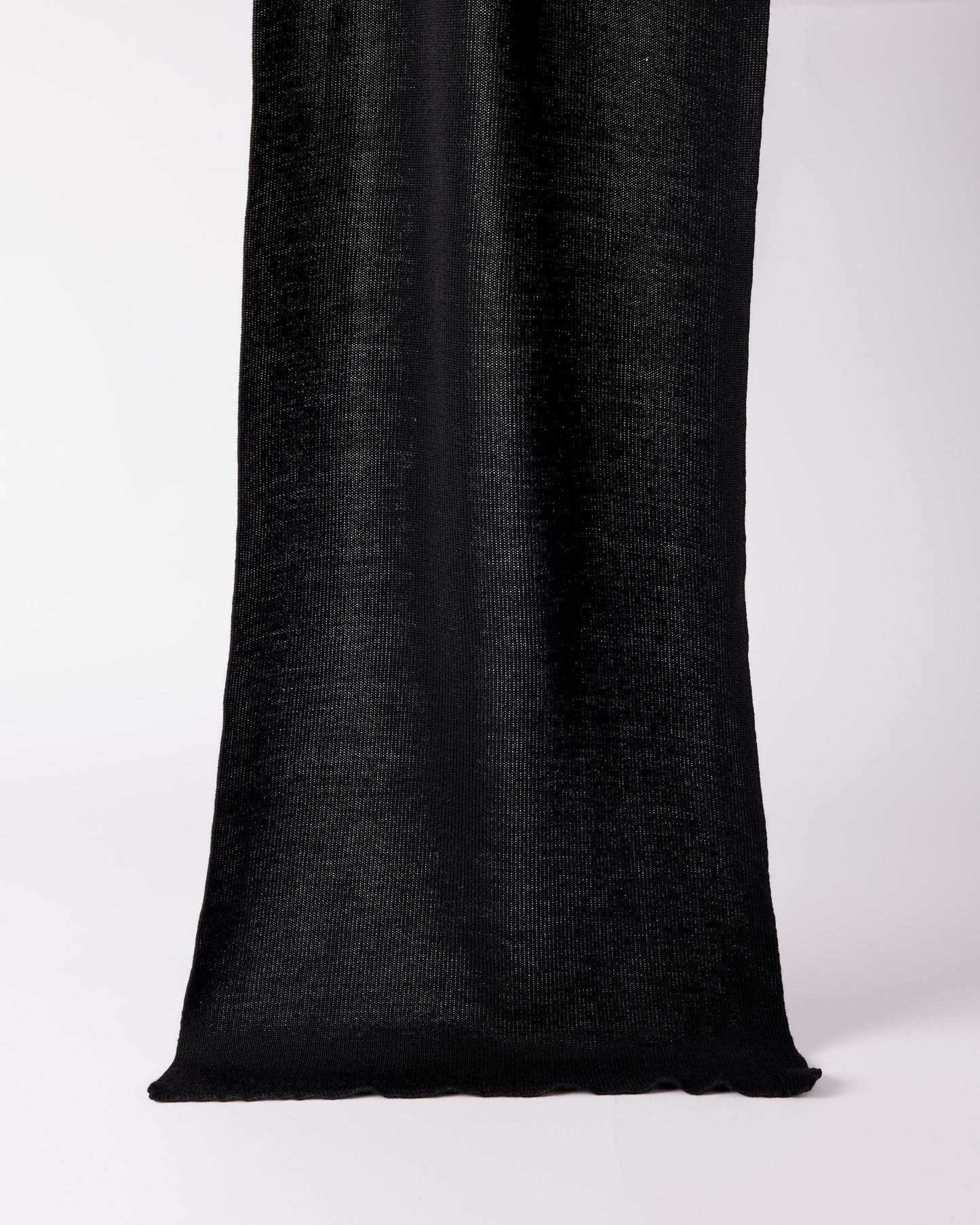 Sciarpa royal merino in nero |5281|