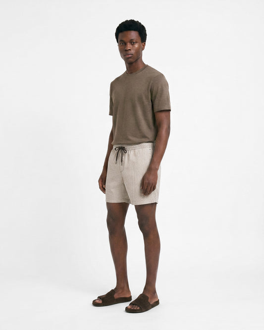 Swim shorts MILK - BROWN | Filippo De Laurentiis