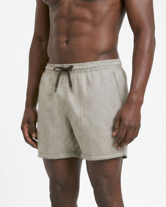 Swim shorts MILK - BROWN | Filippo De Laurentiis