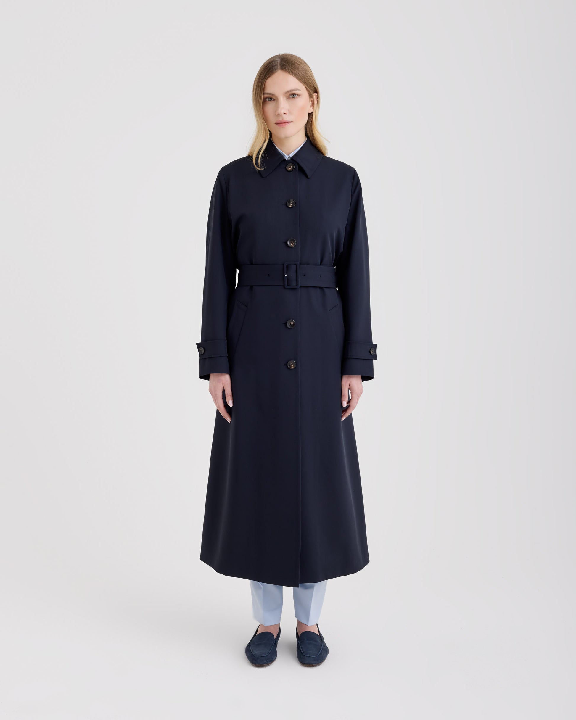 Trench Navy | Filippo De Laurentiis