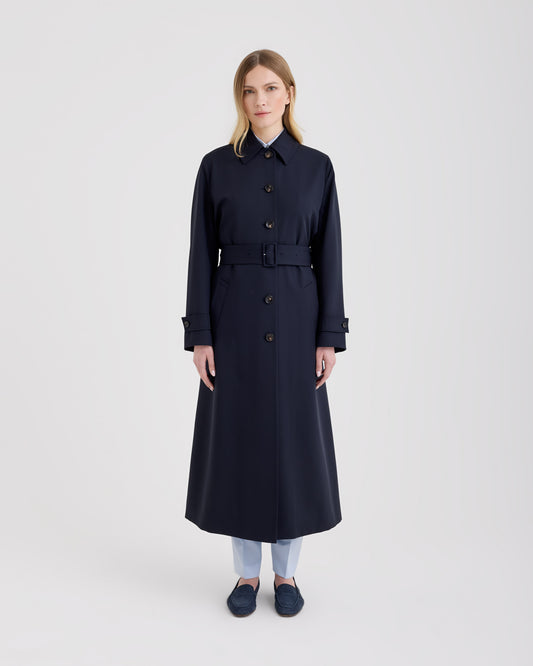 Trench Navy | Filippo De Laurentiis