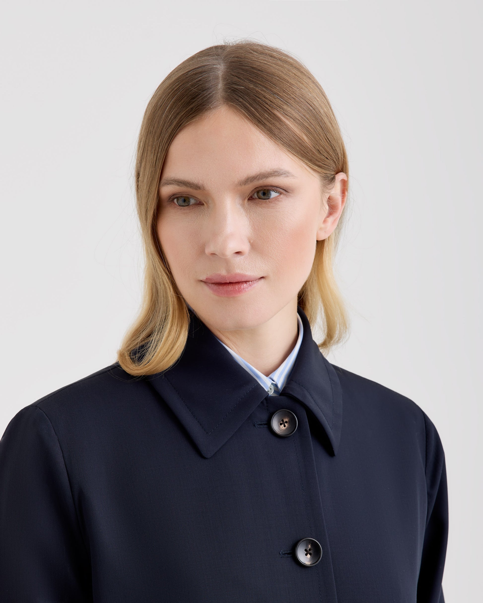 Trench Navy | Filippo De Laurentiis