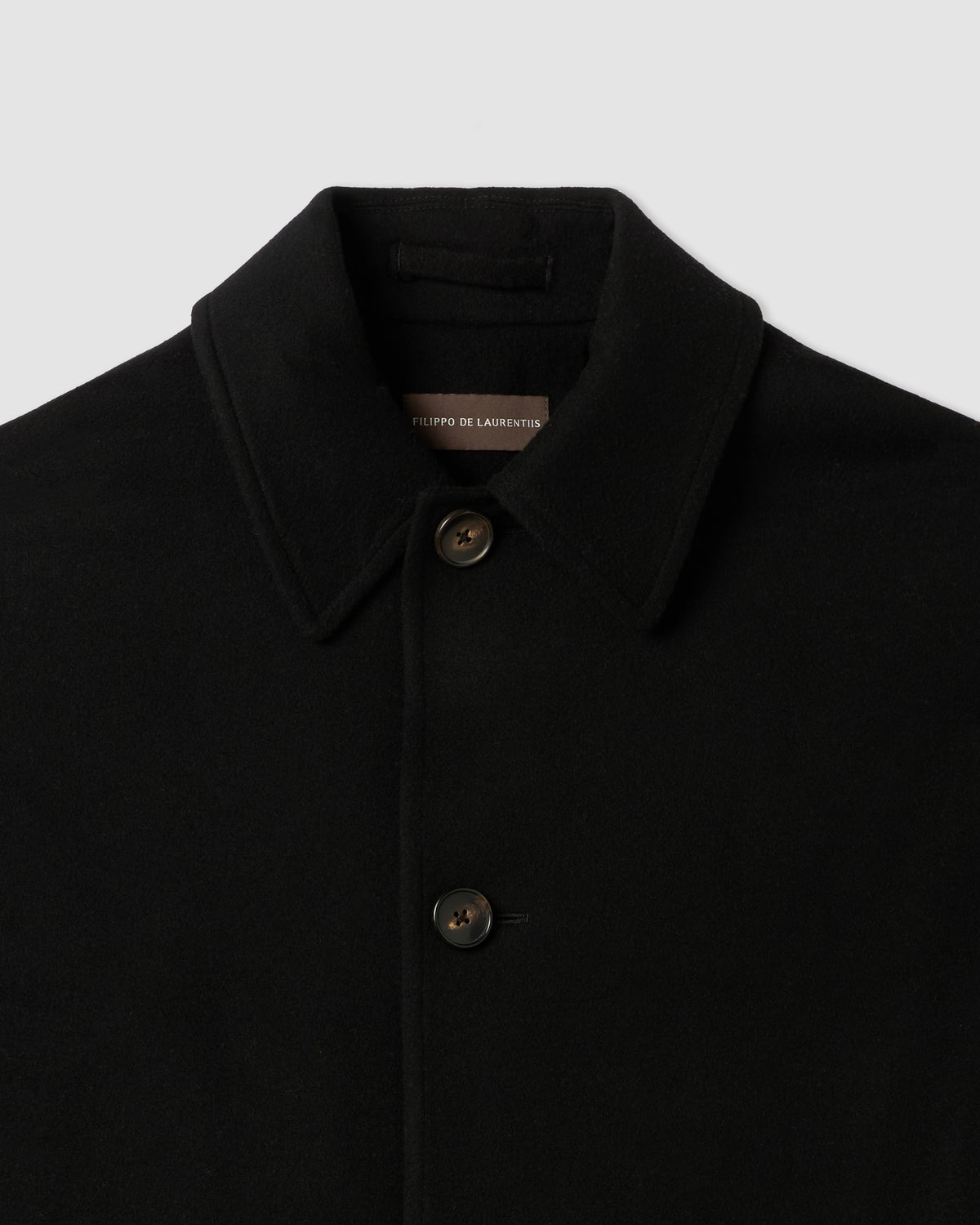 Trench BLACK | Filippo De Laurentiis