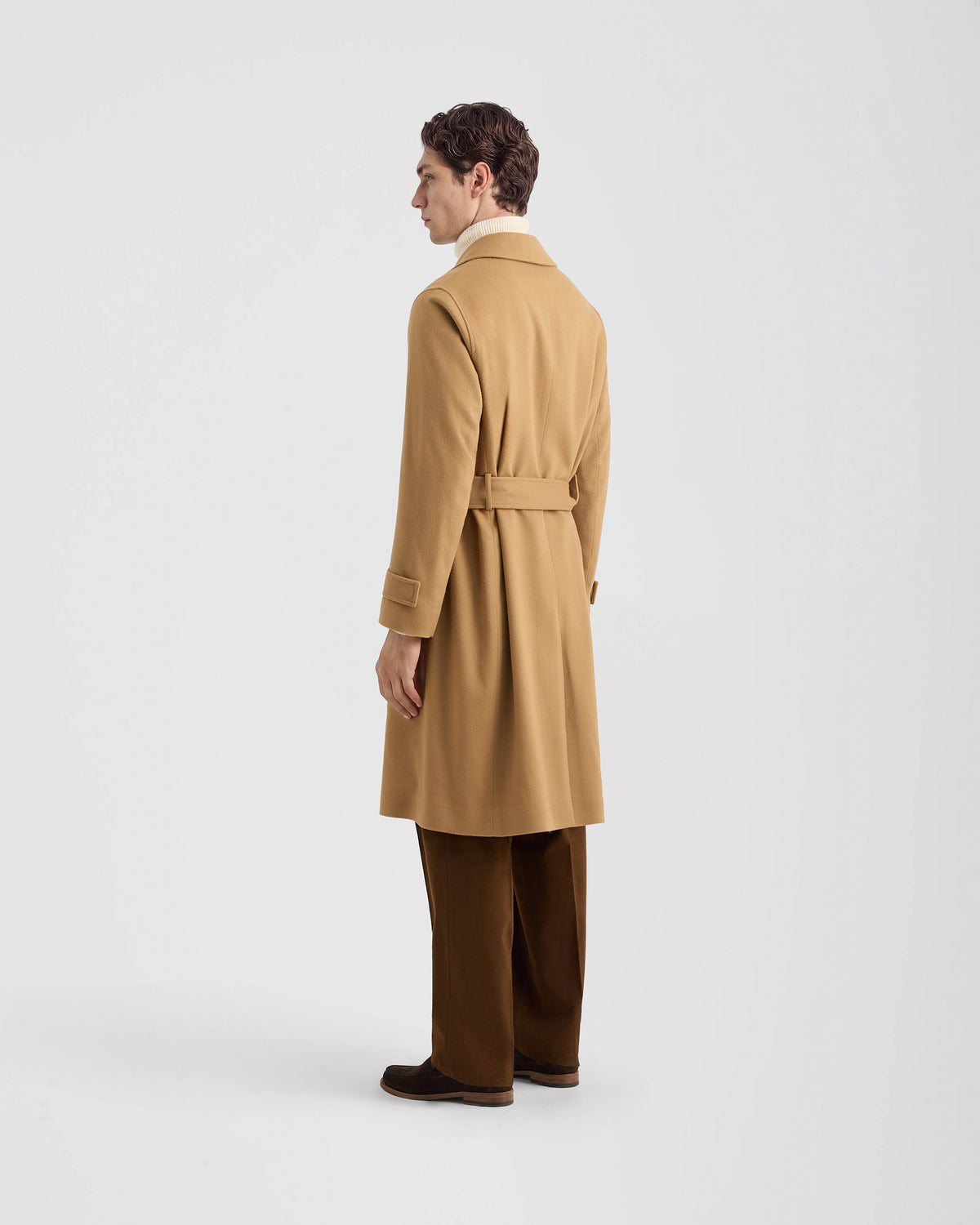 Trench manica lunga Beige | Filippo De Laurentiis