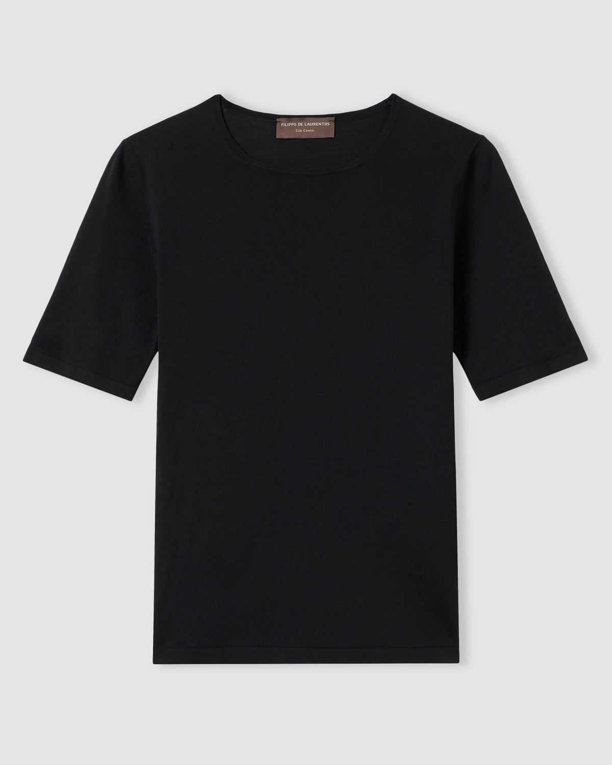 Short-sleeved t-shirt BLACK | Filippo De Laurentiis