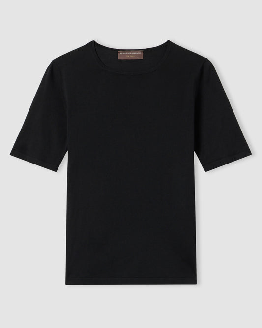 Short-sleeved t-shirt BLACK | Filippo De Laurentiis