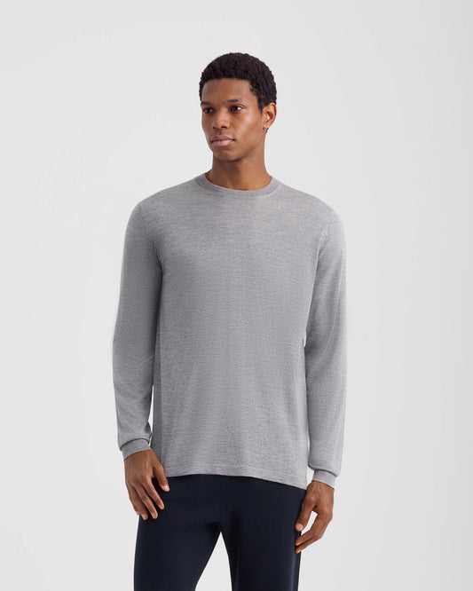 Long sleeve T-shirt GREY | Filippo De Laurentiis