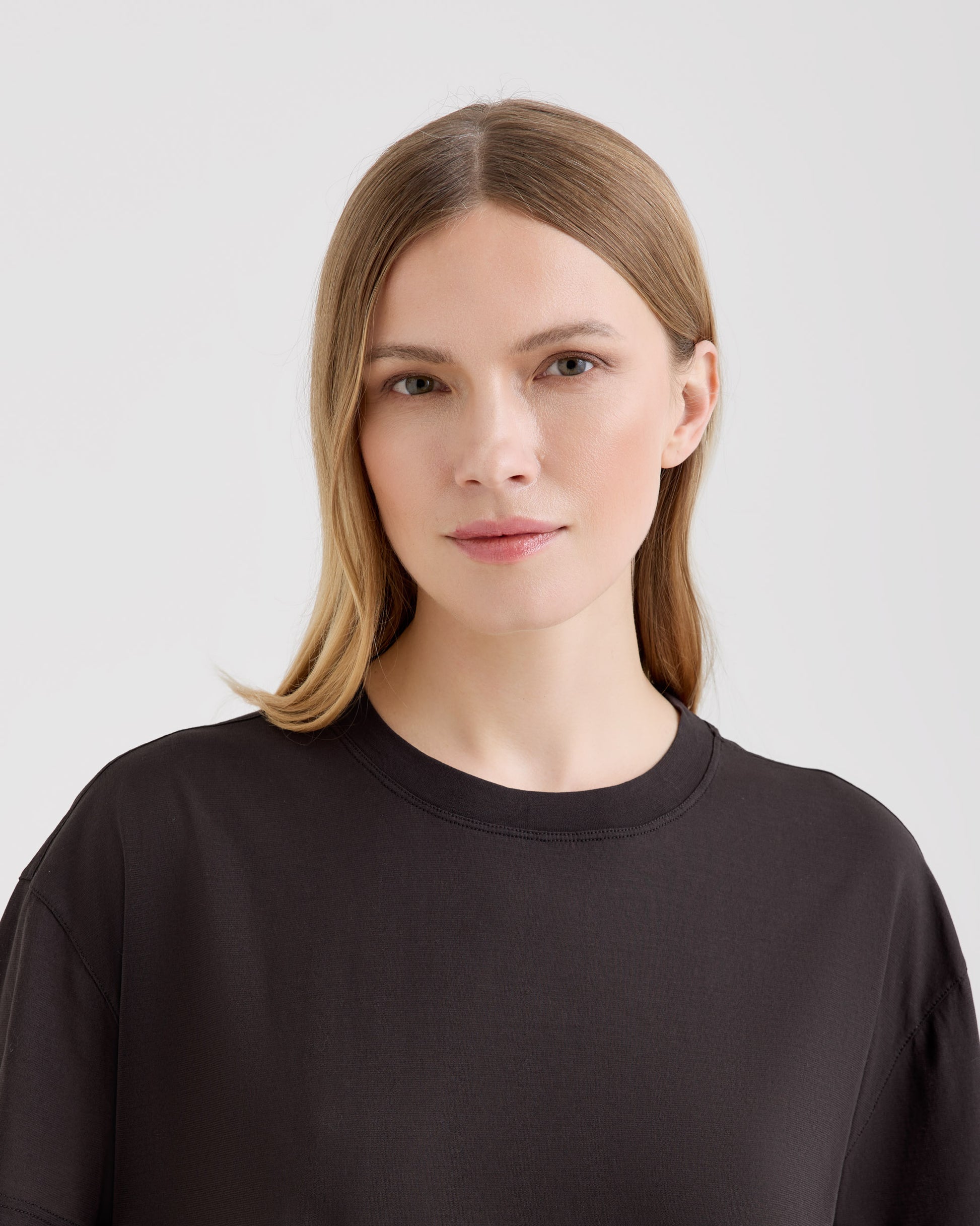 T-shirt over BROWN | Filippo De Laurentiis